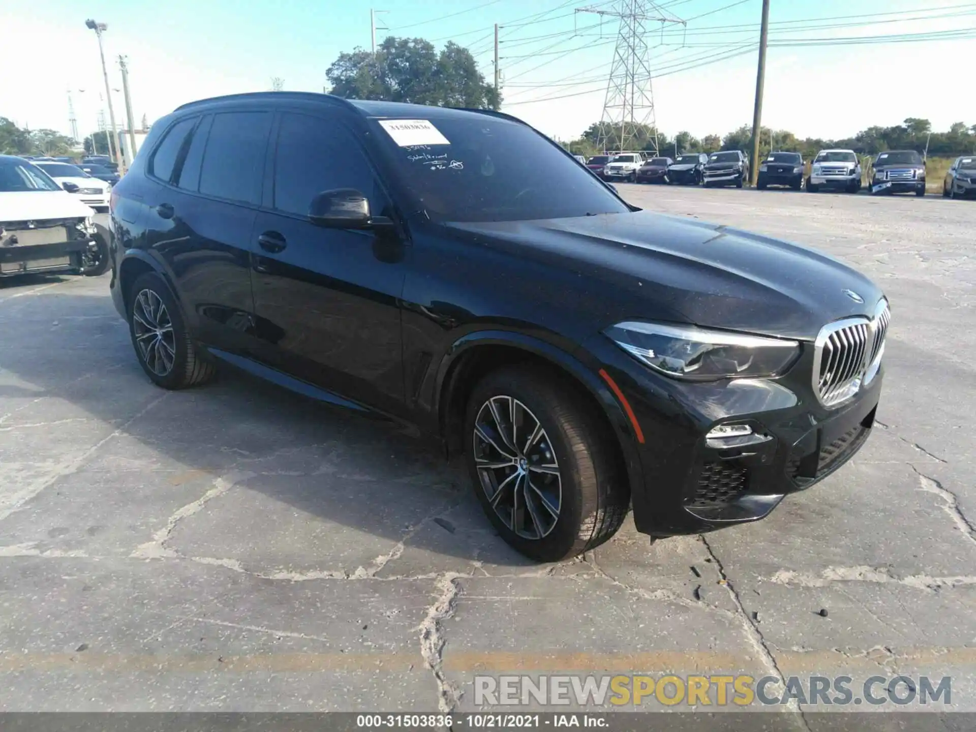 1 Photograph of a damaged car 5UXCR4C08LLW64490 BMW X5 2020