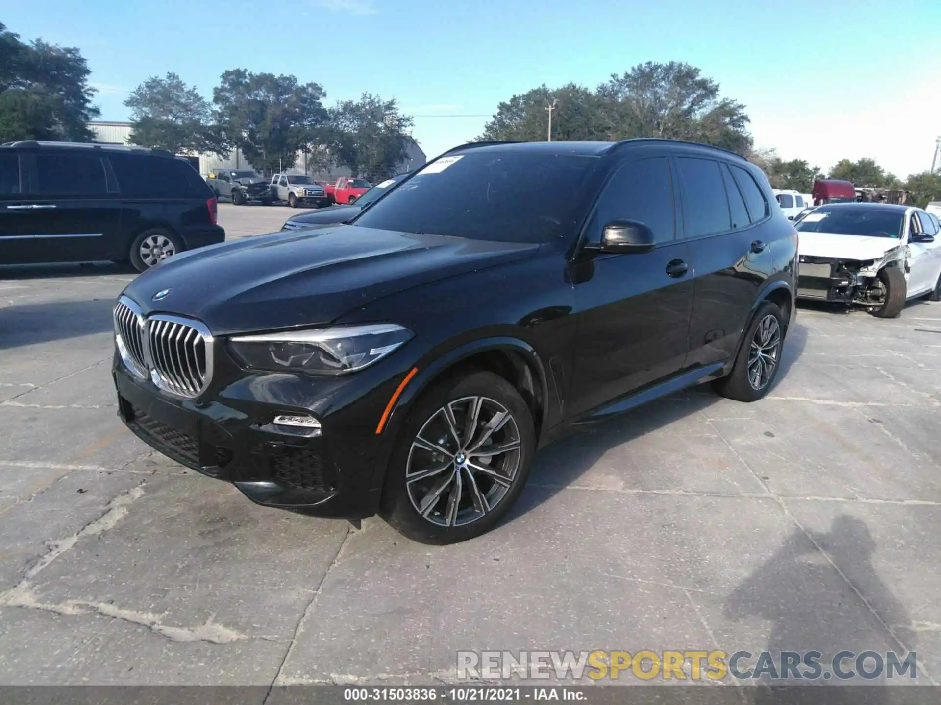 2 Photograph of a damaged car 5UXCR4C08LLW64490 BMW X5 2020