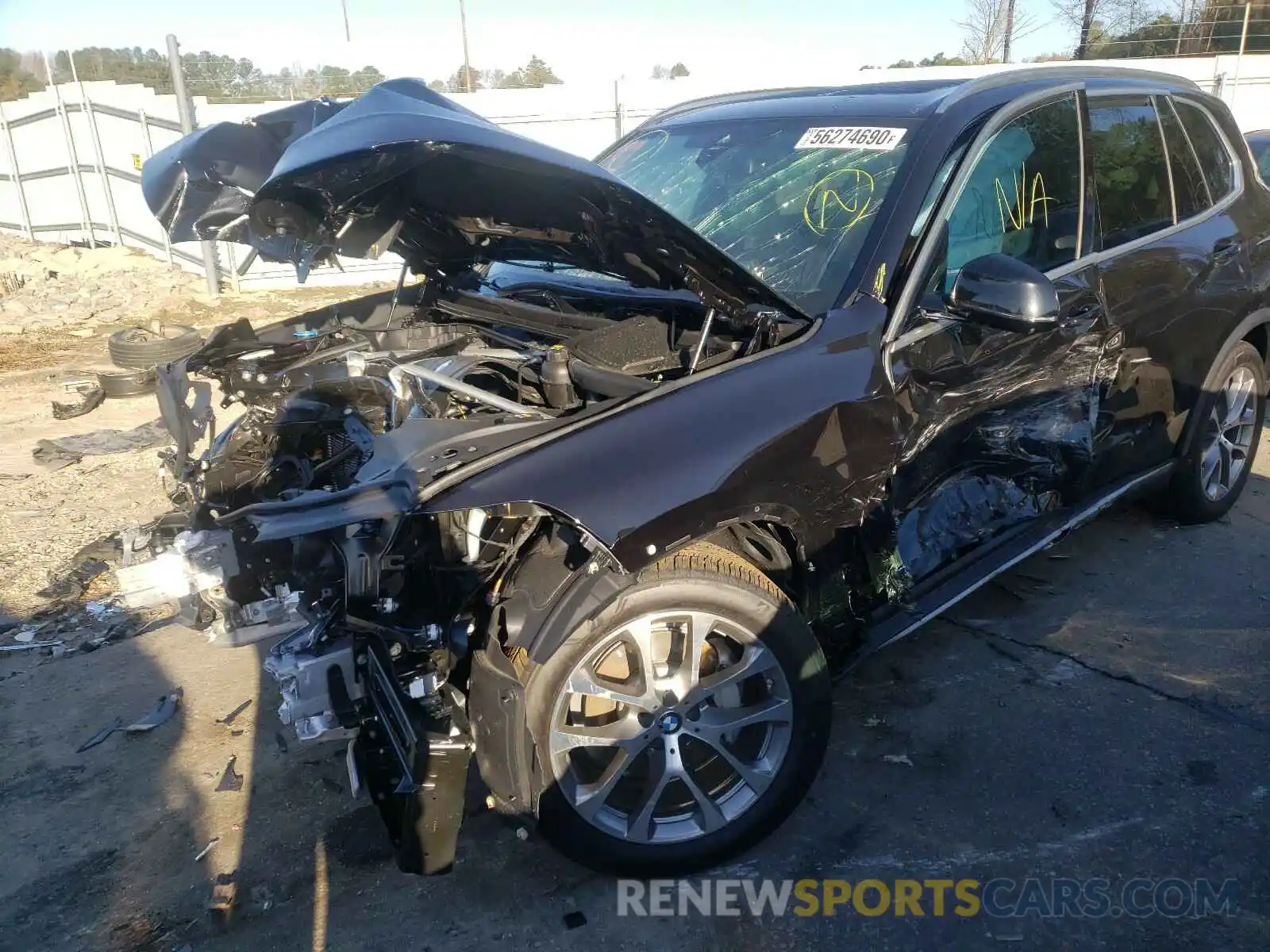 9 Photograph of a damaged car 5UXCR4C09L9B01741 BMW X5 2020