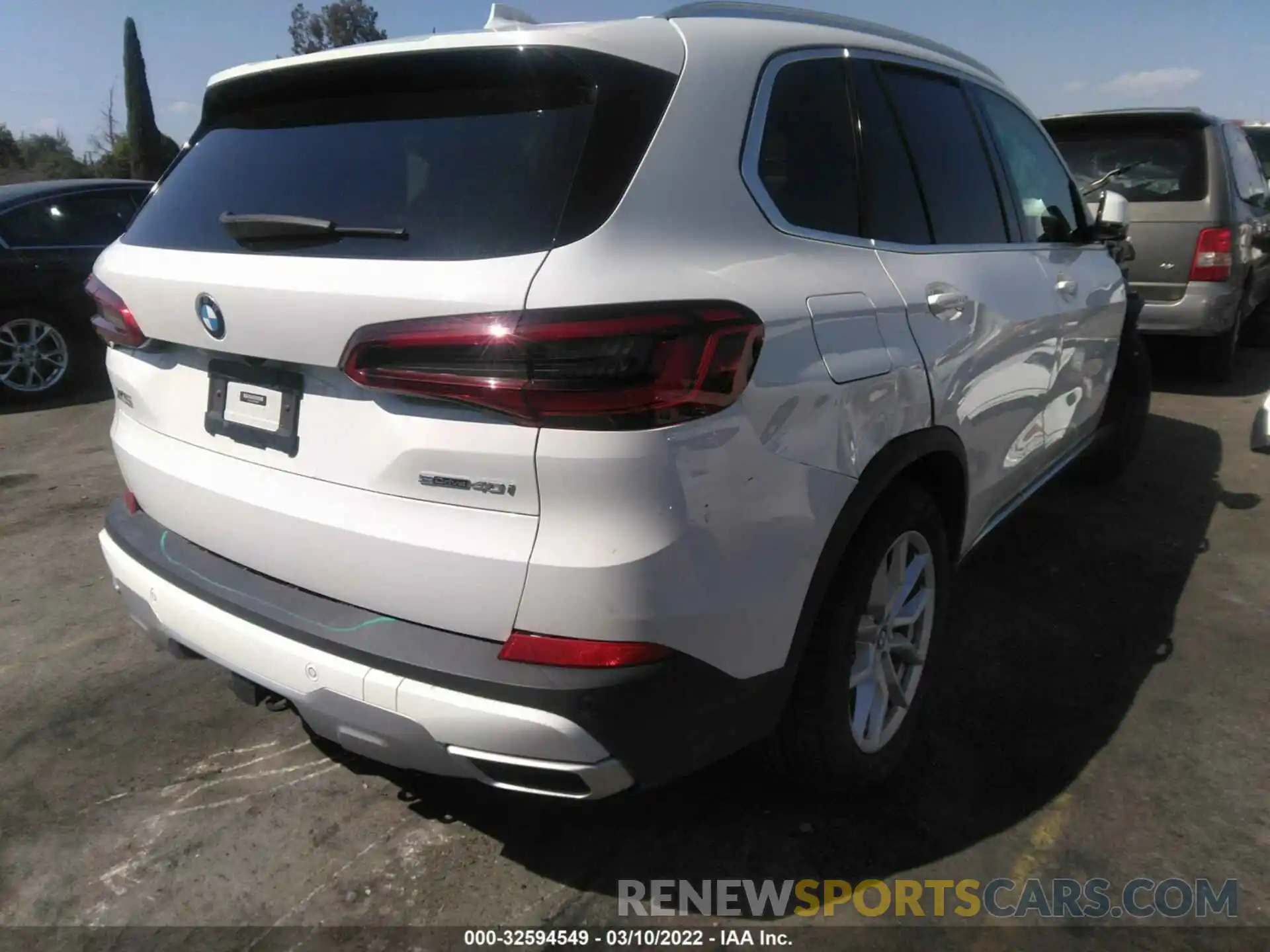 4 Фотография поврежденного автомобиля 5UXCR4C09L9B36246 BMW X5 2020