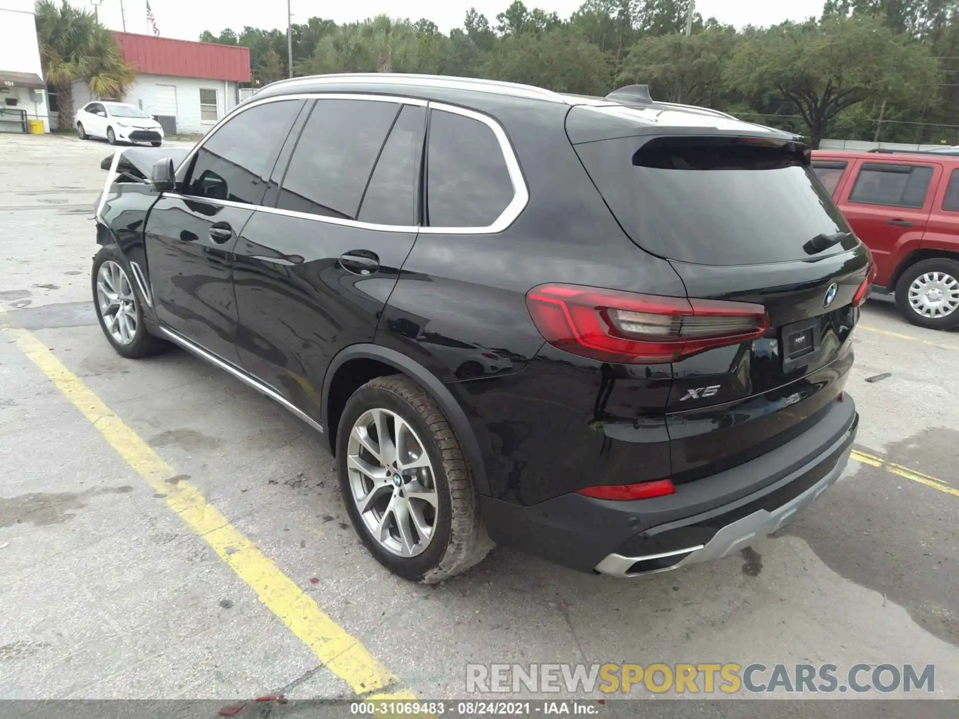 3 Фотография поврежденного автомобиля 5UXCR4C09L9C03606 BMW X5 2020