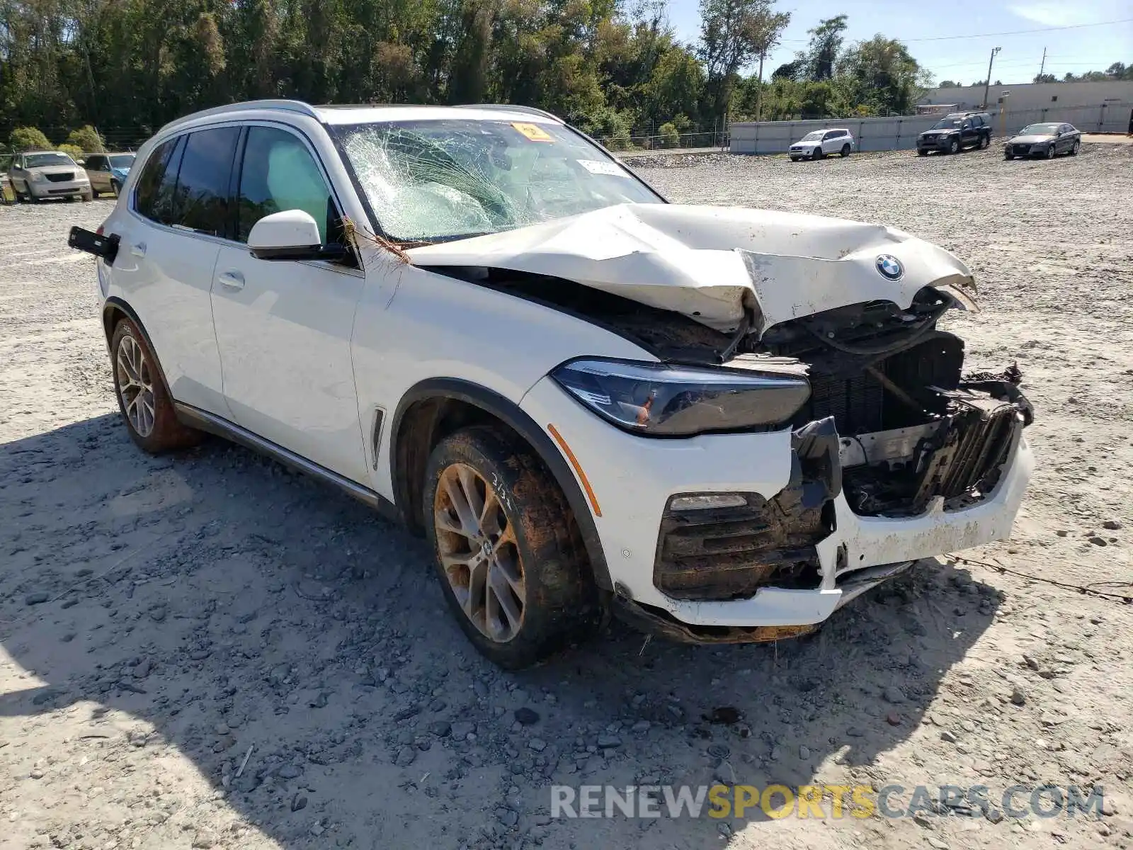 1 Photograph of a damaged car 5UXCR4C09L9C77415 BMW X5 2020