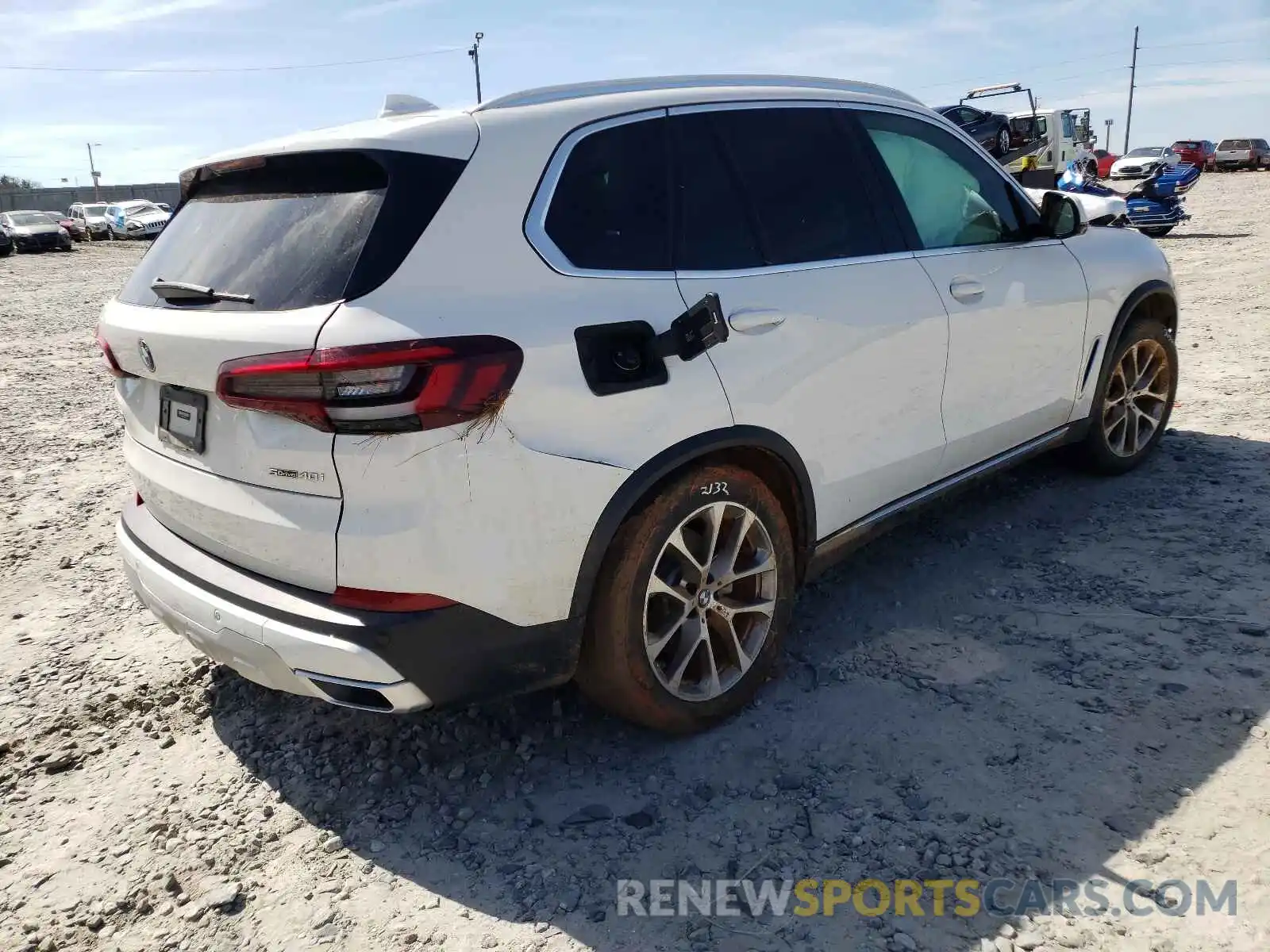 4 Photograph of a damaged car 5UXCR4C09L9C77415 BMW X5 2020