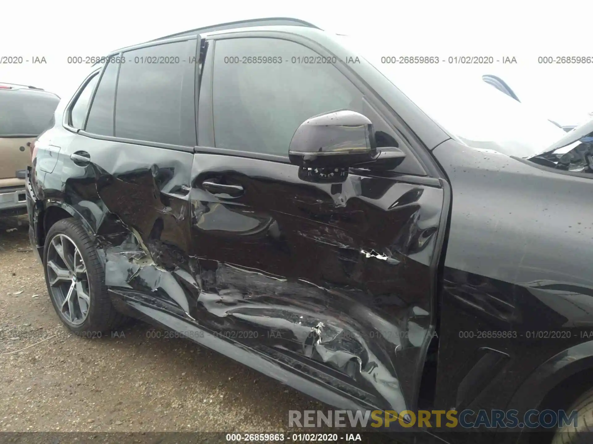 6 Photograph of a damaged car 5UXCR4C09LLE31060 BMW X5 2020