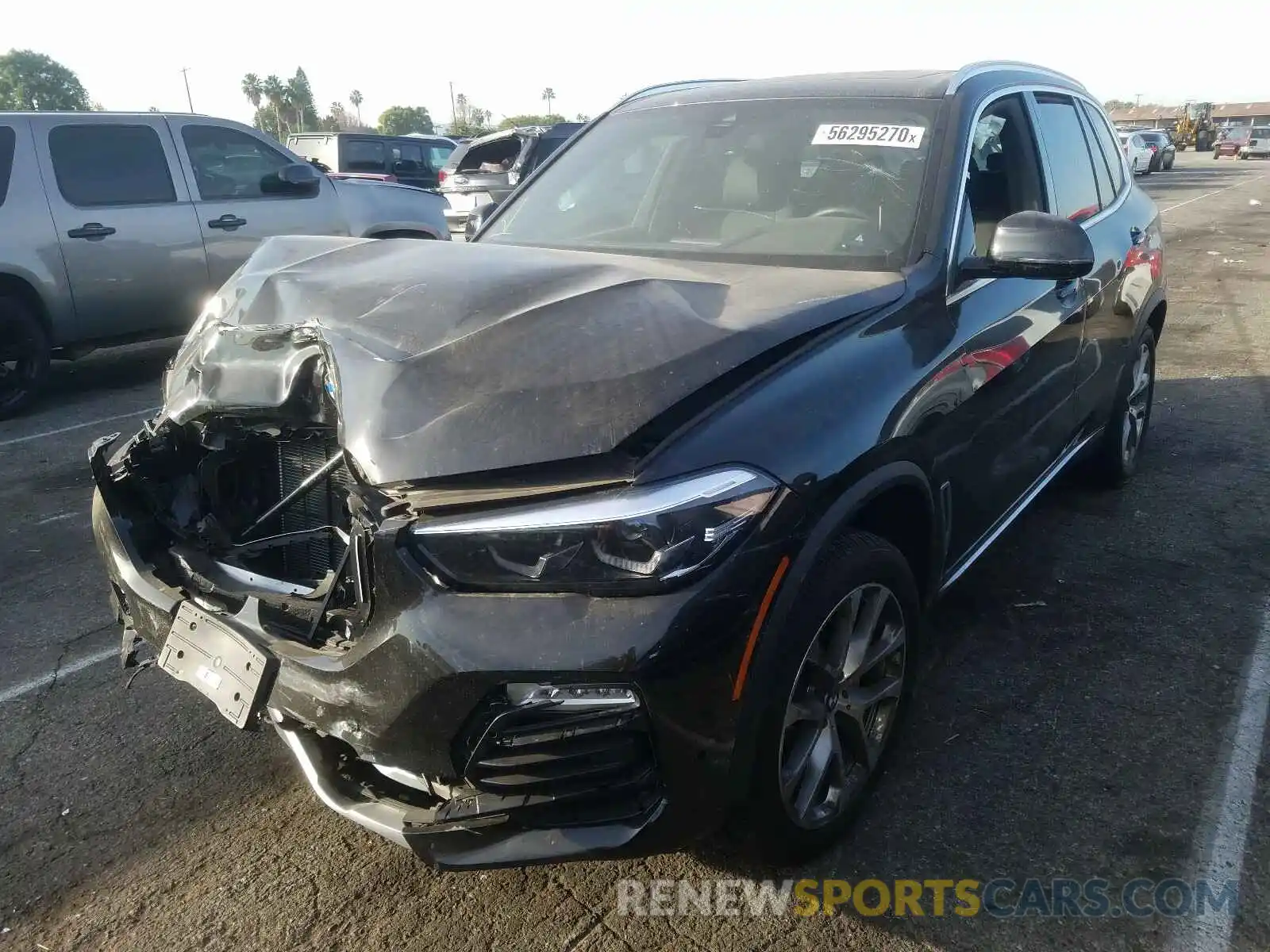 2 Photograph of a damaged car 5UXCR4C09LLW65079 BMW X5 2020