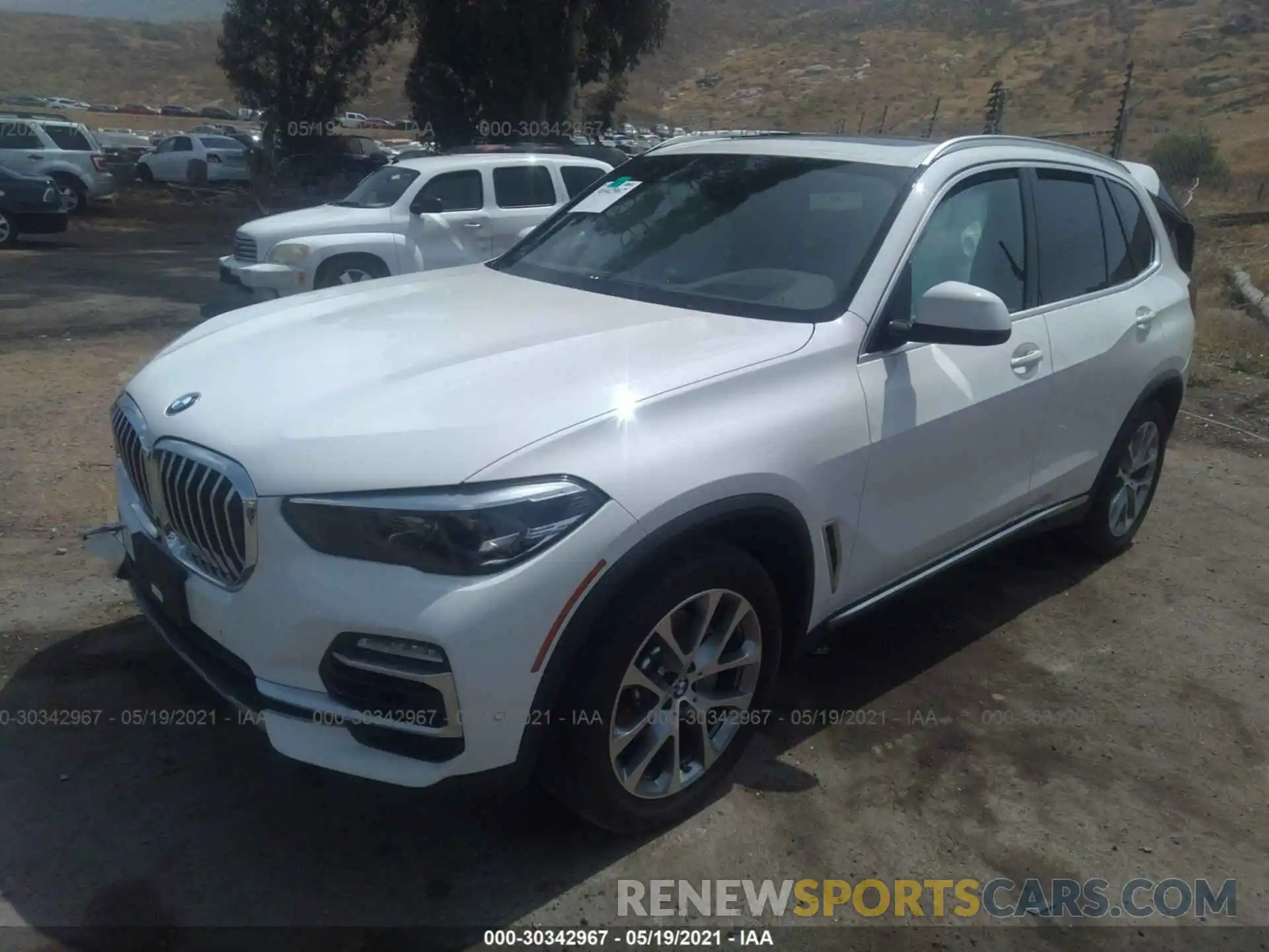 2 Фотография поврежденного автомобиля 5UXCR4C0XL9B31038 BMW X5 2020