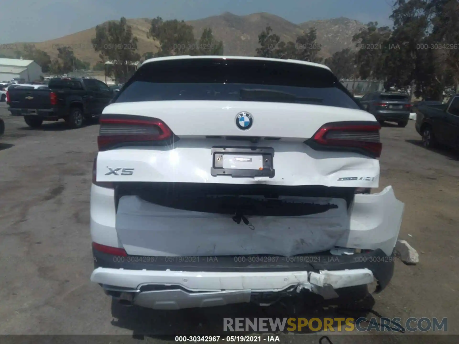 6 Фотография поврежденного автомобиля 5UXCR4C0XL9B31038 BMW X5 2020