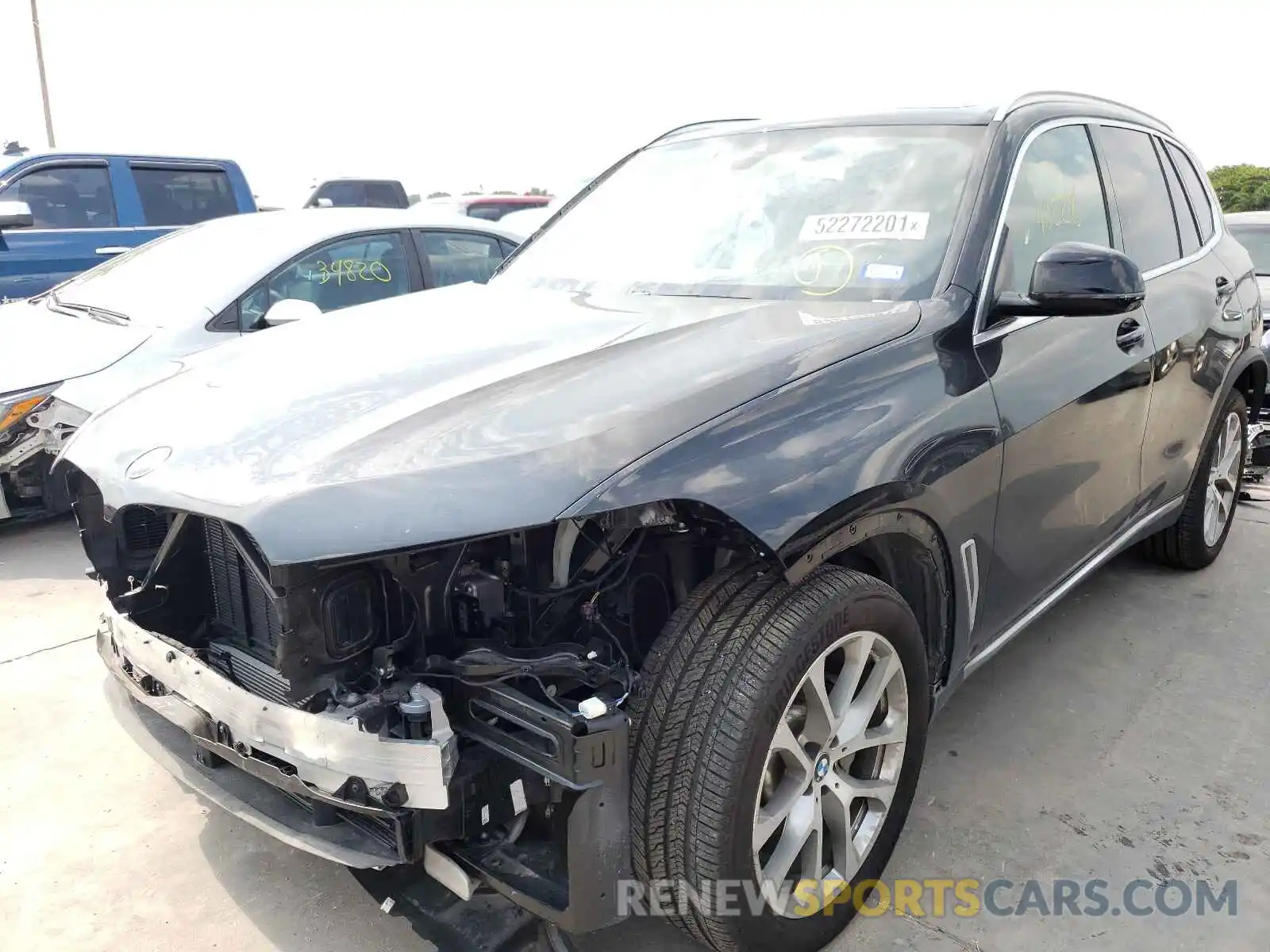 2 Photograph of a damaged car 5UXCR4C0XL9B89392 BMW X5 2020