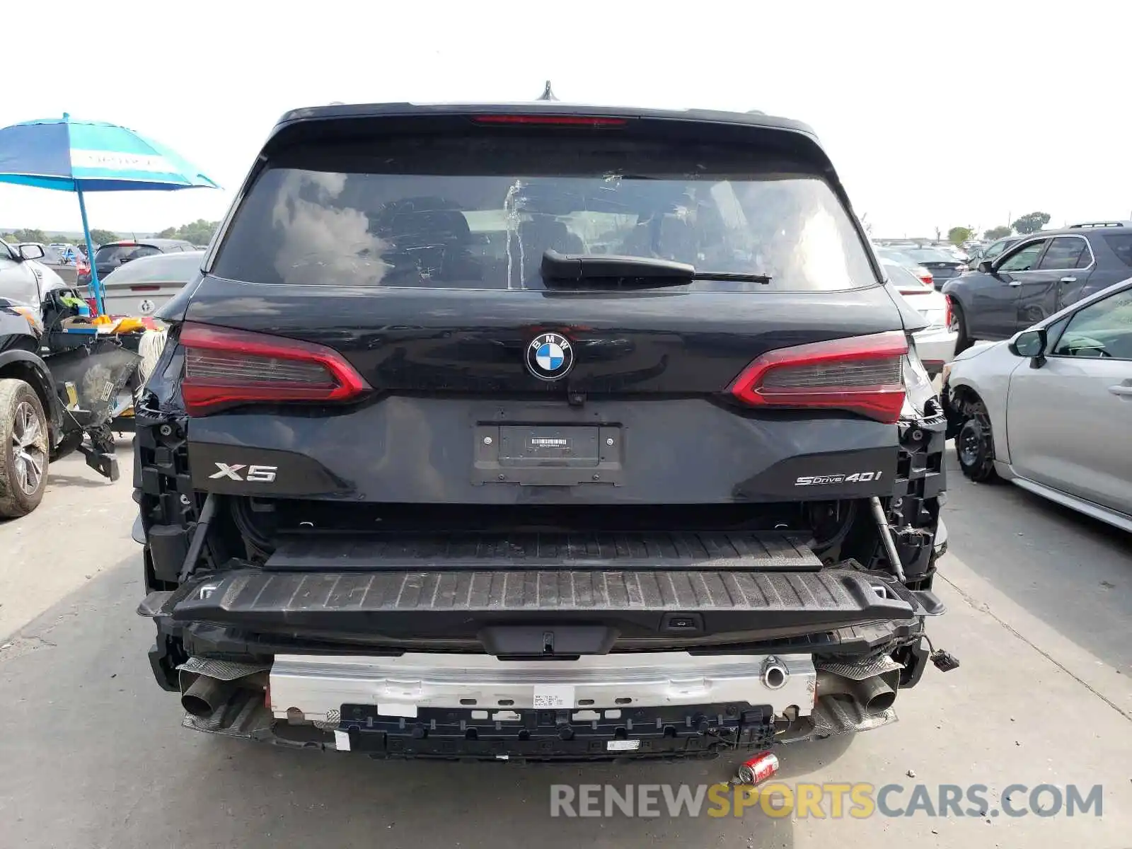 9 Фотография поврежденного автомобиля 5UXCR4C0XL9B89392 BMW X5 2020