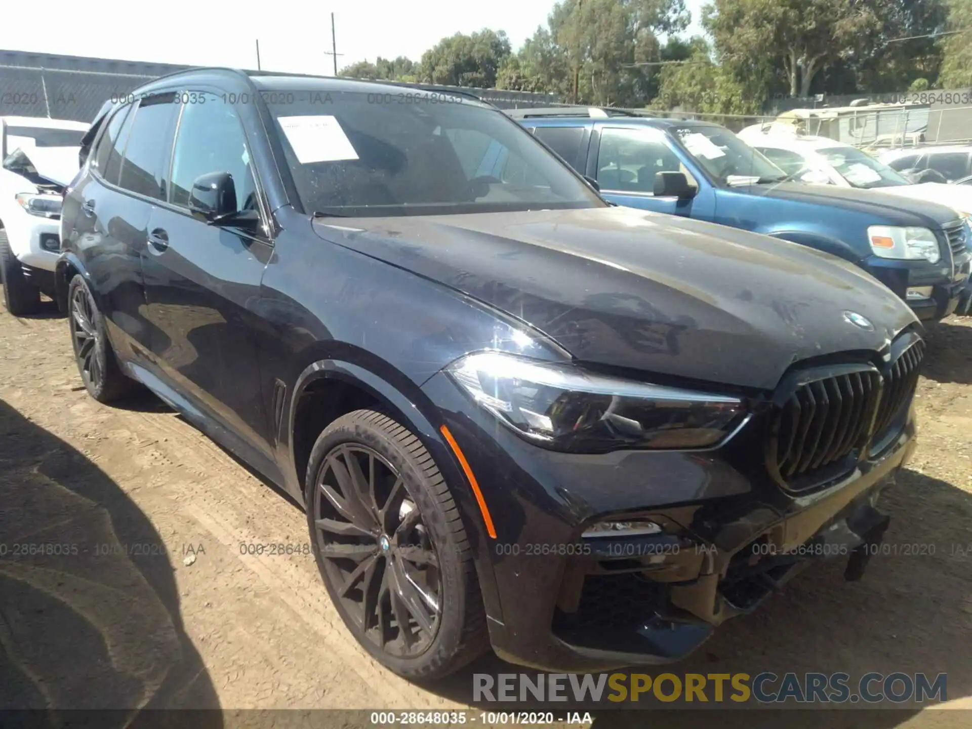 1 Photograph of a damaged car 5UXCR4C0XL9C67363 BMW X5 2020