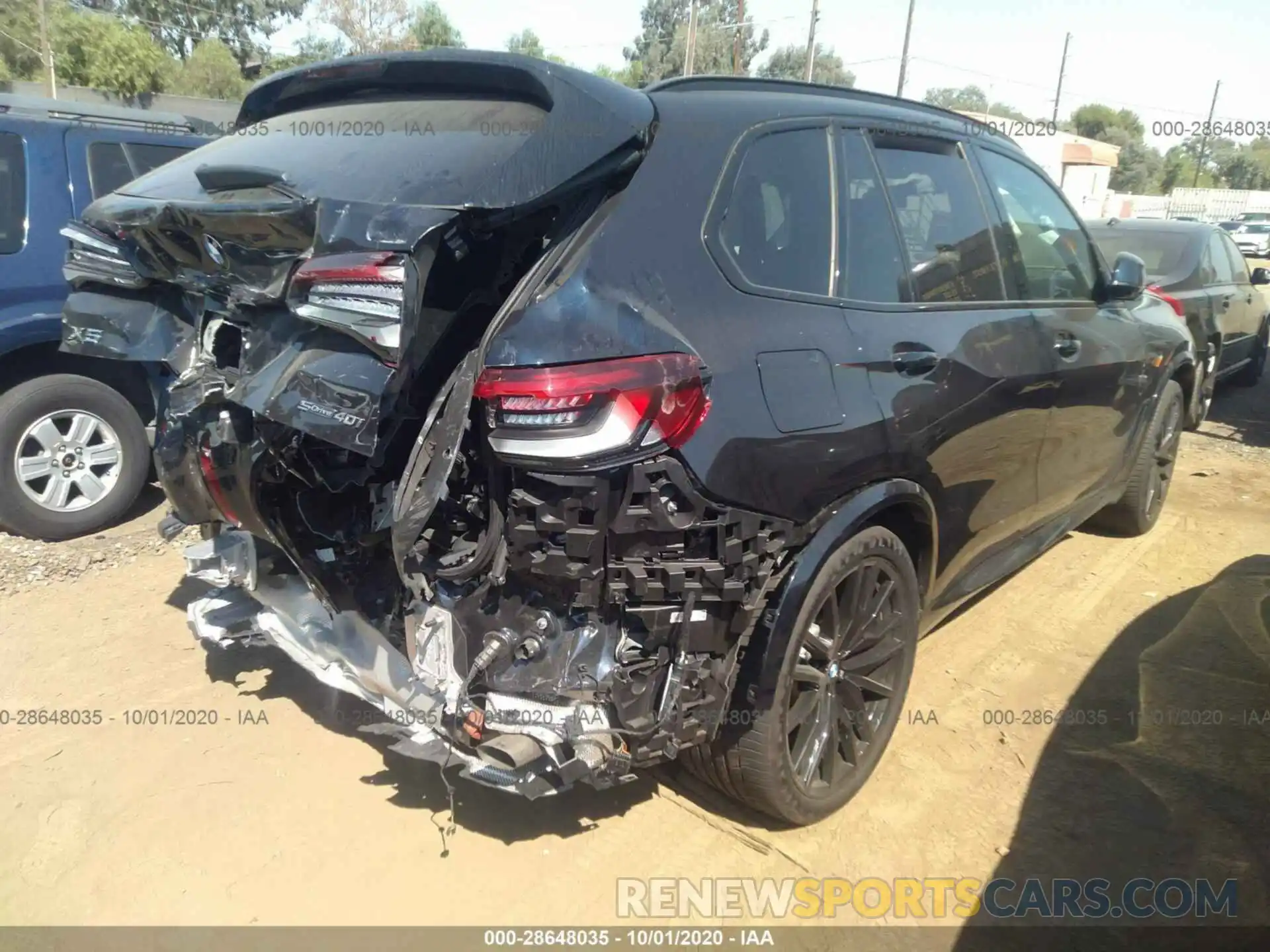 4 Photograph of a damaged car 5UXCR4C0XL9C67363 BMW X5 2020