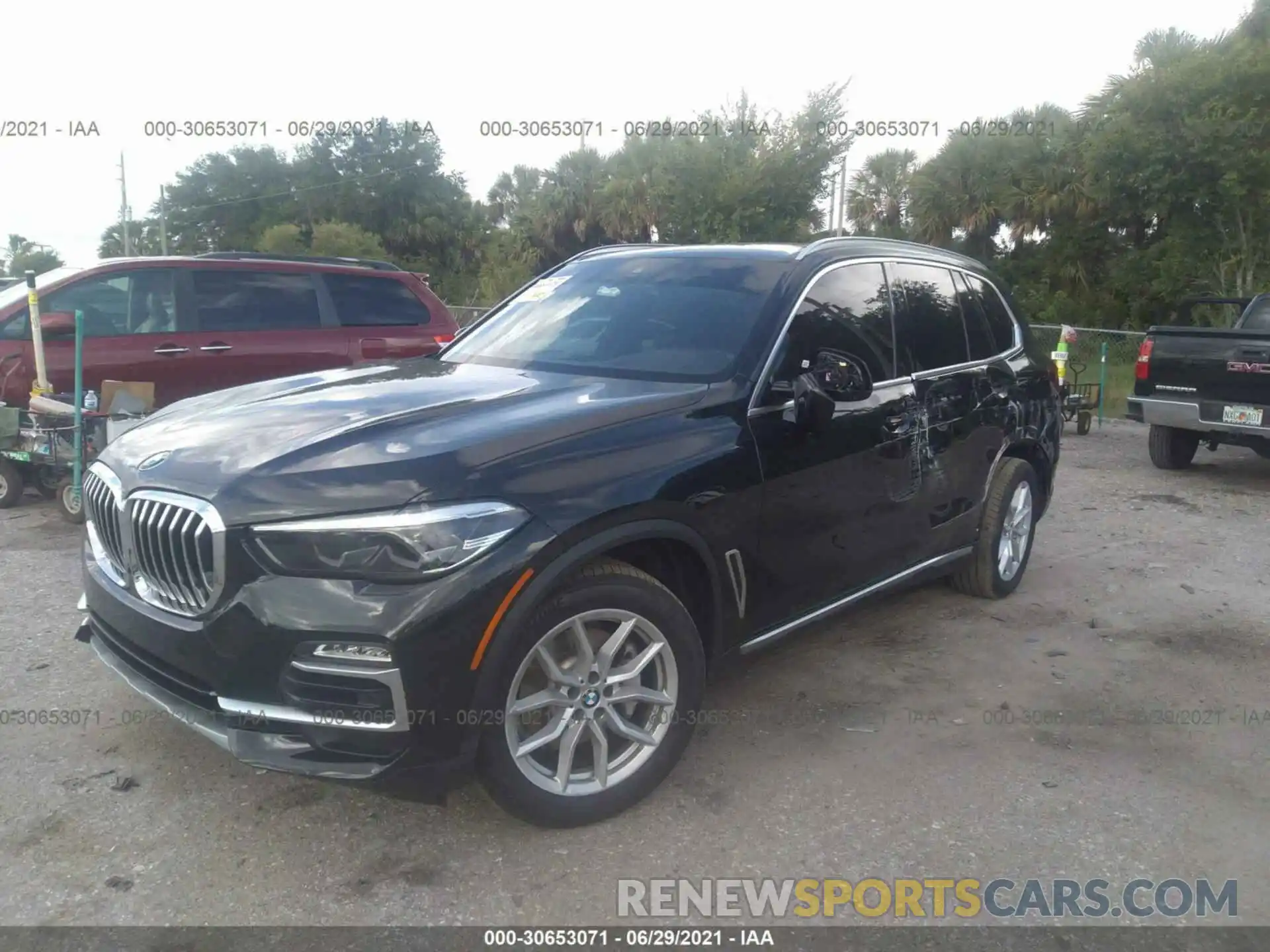 2 Фотография поврежденного автомобиля 5UXCR4C0XL9D48363 BMW X5 2020