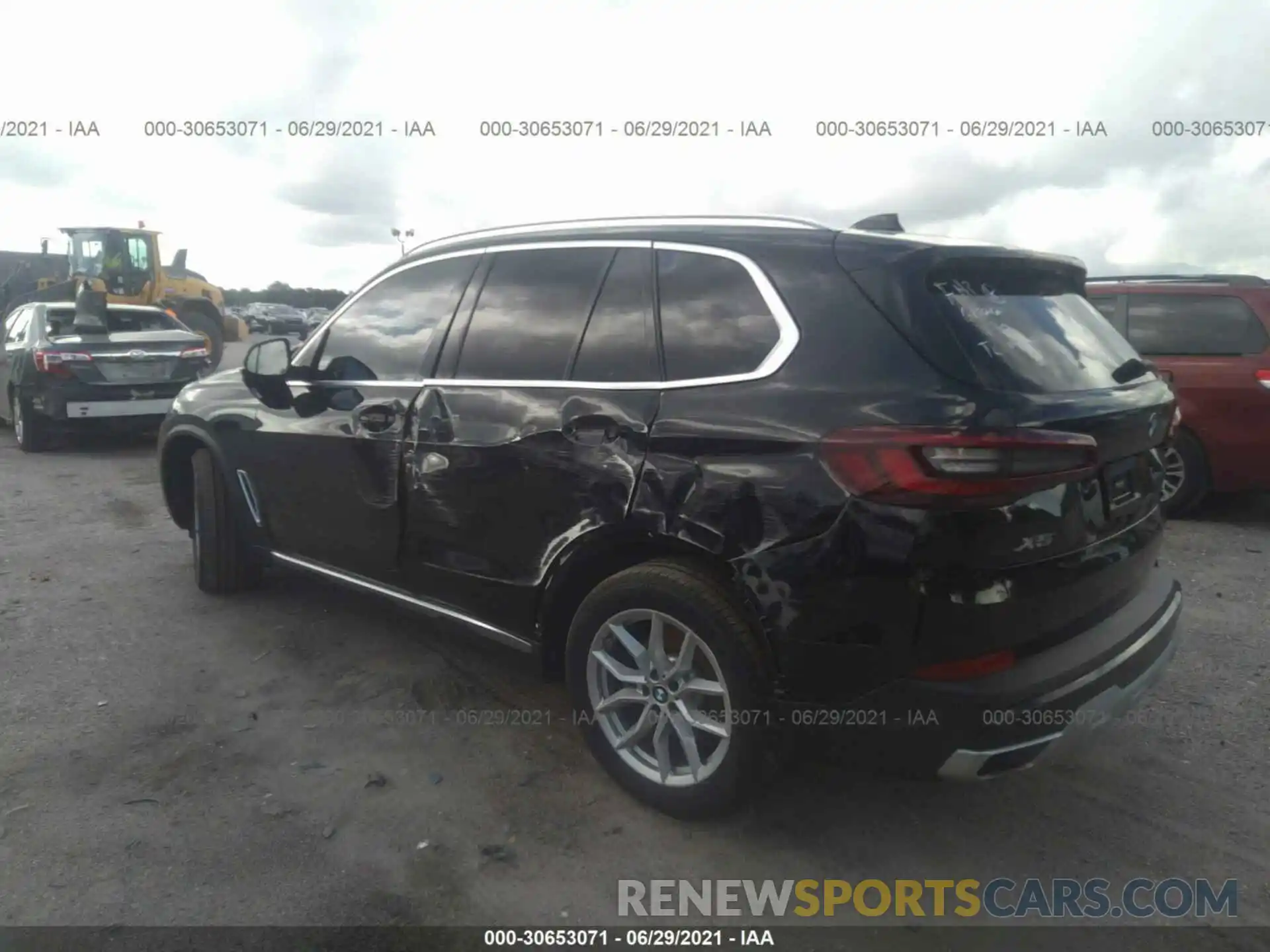 3 Фотография поврежденного автомобиля 5UXCR4C0XL9D48363 BMW X5 2020