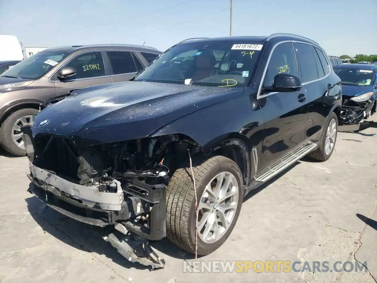 2 Photograph of a damaged car 5UXCR4C0XL9D53532 BMW X5 2020