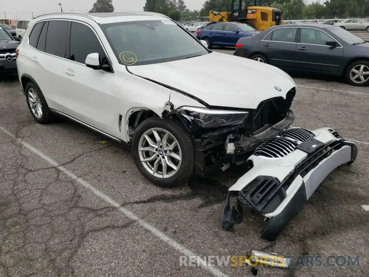 1 Photograph of a damaged car 5UXCR4C0XLLW64748 BMW X5 2020