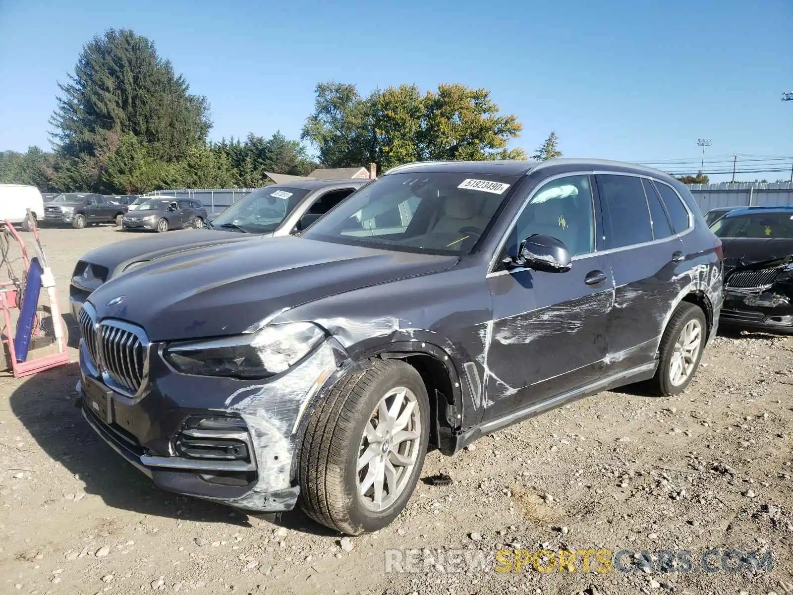 2 Photograph of a damaged car 5UXCR6C00L9B12784 BMW X5 2020