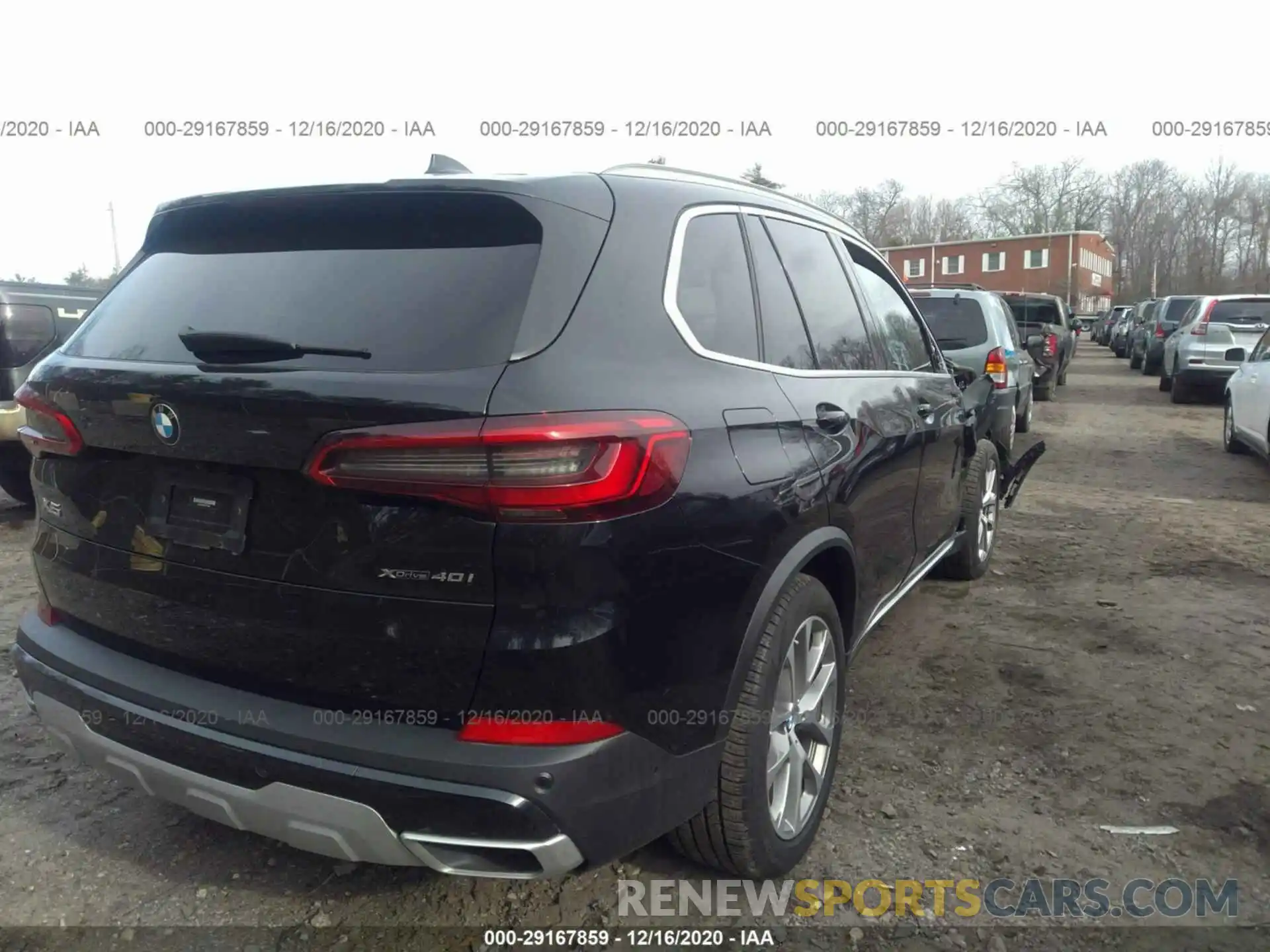 4 Фотография поврежденного автомобиля 5UXCR6C00L9B19444 BMW X5 2020