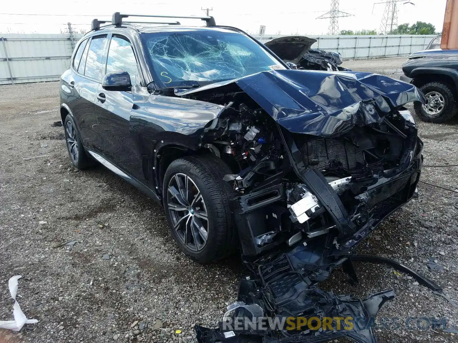 1 Photograph of a damaged car 5UXCR6C00L9B19640 BMW X5 2020