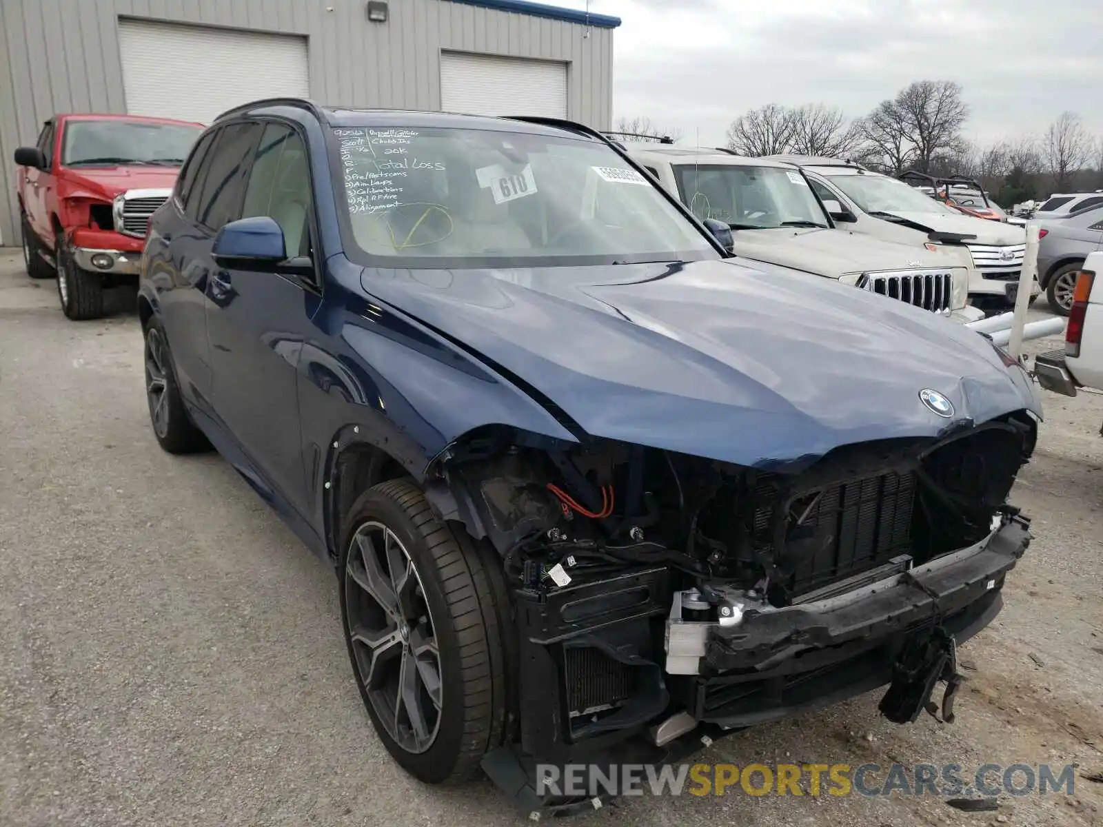 1 Фотография поврежденного автомобиля 5UXCR6C00L9B40309 BMW X5 2020