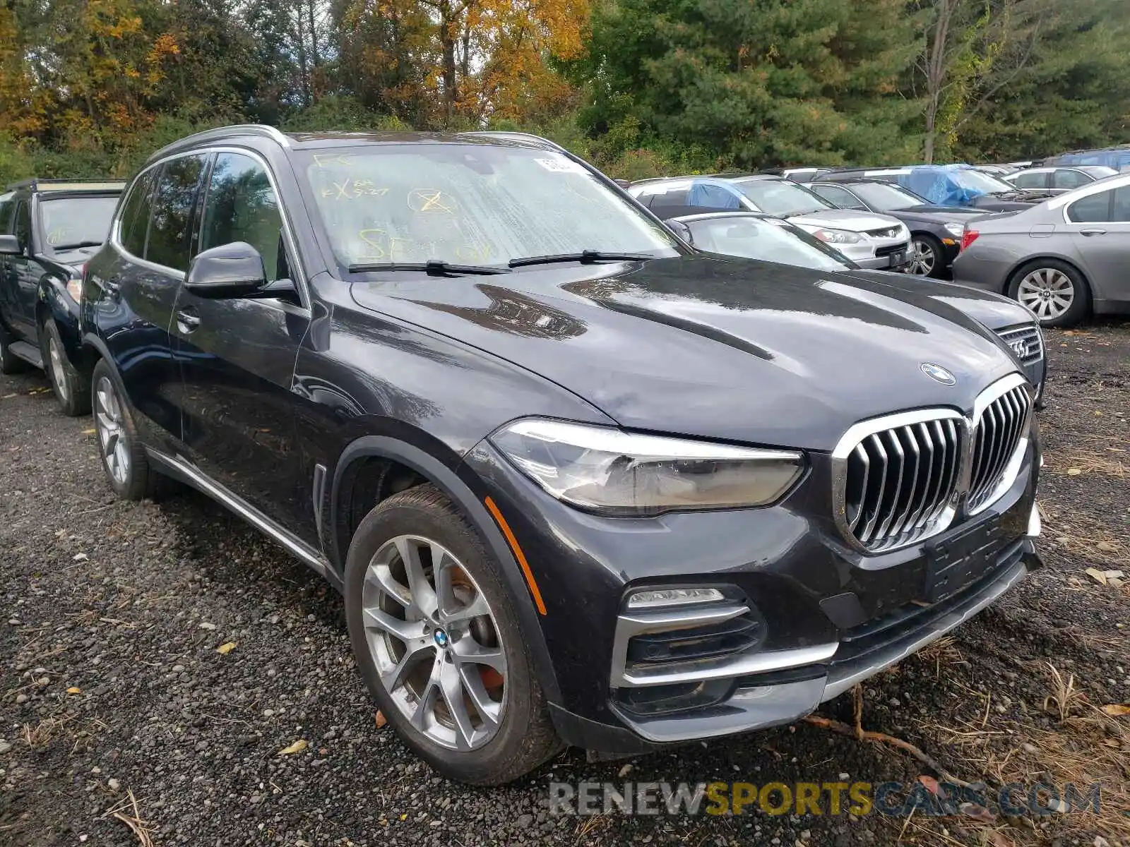 1 Photograph of a damaged car 5UXCR6C00L9B56204 BMW X5 2020