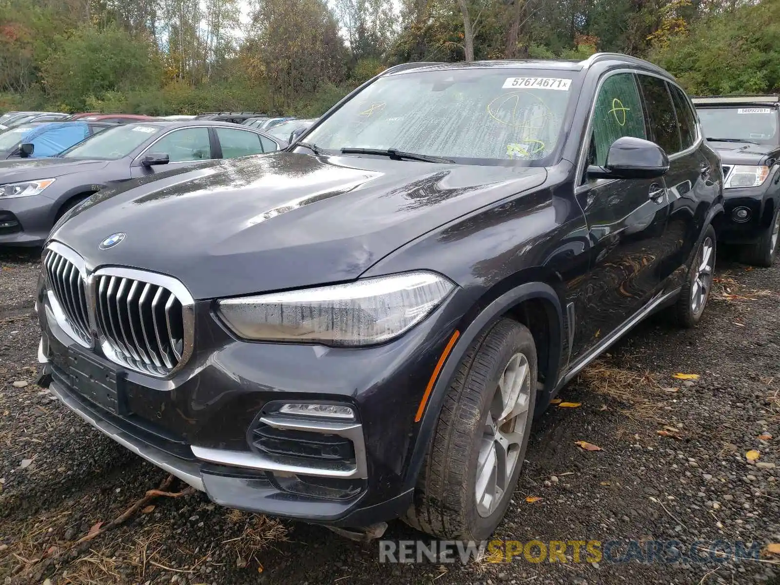 2 Photograph of a damaged car 5UXCR6C00L9B56204 BMW X5 2020