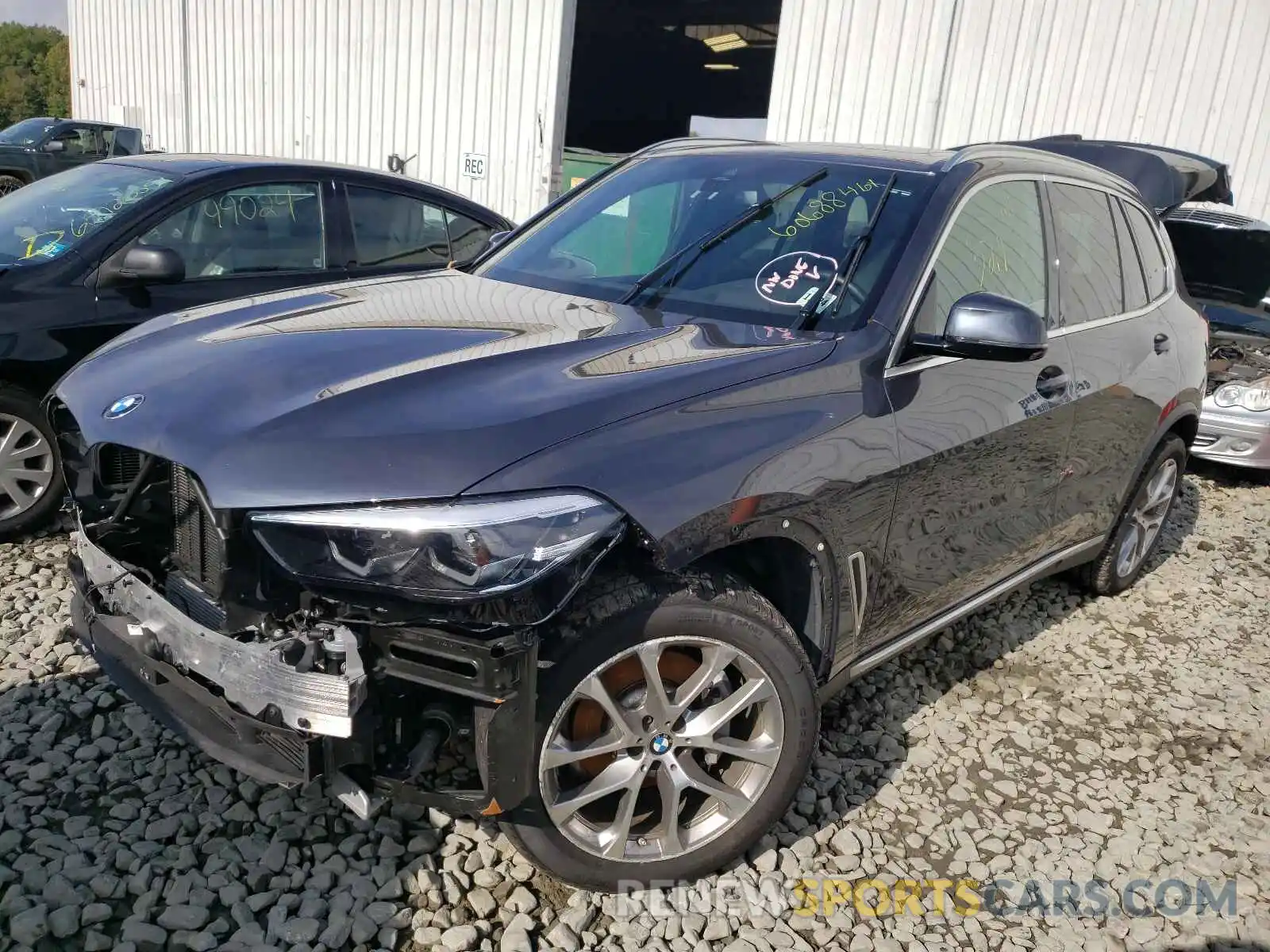 2 Фотография поврежденного автомобиля 5UXCR6C00L9B62911 BMW X5 2020