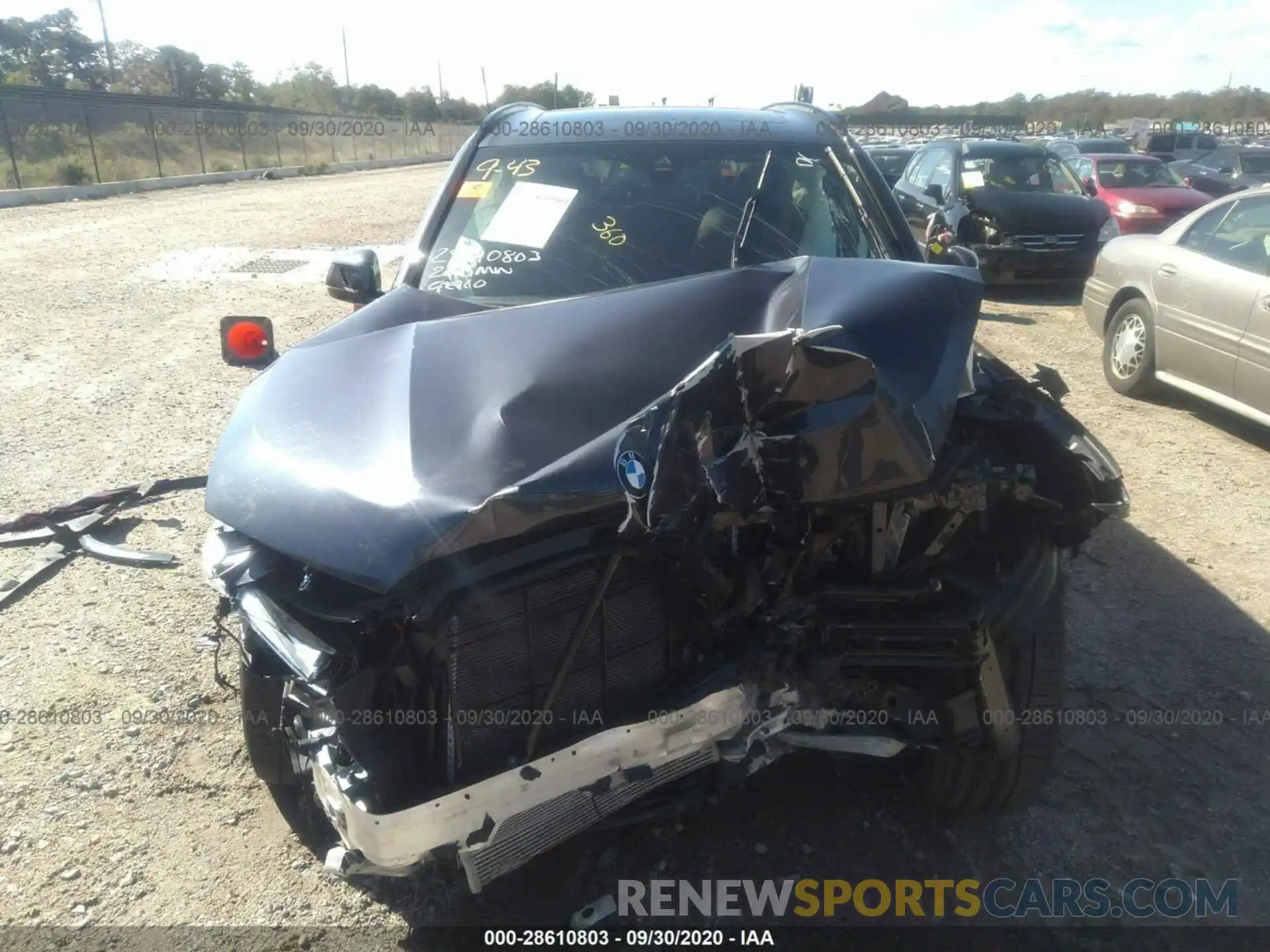 6 Photograph of a damaged car 5UXCR6C00L9C02470 BMW X5 2020