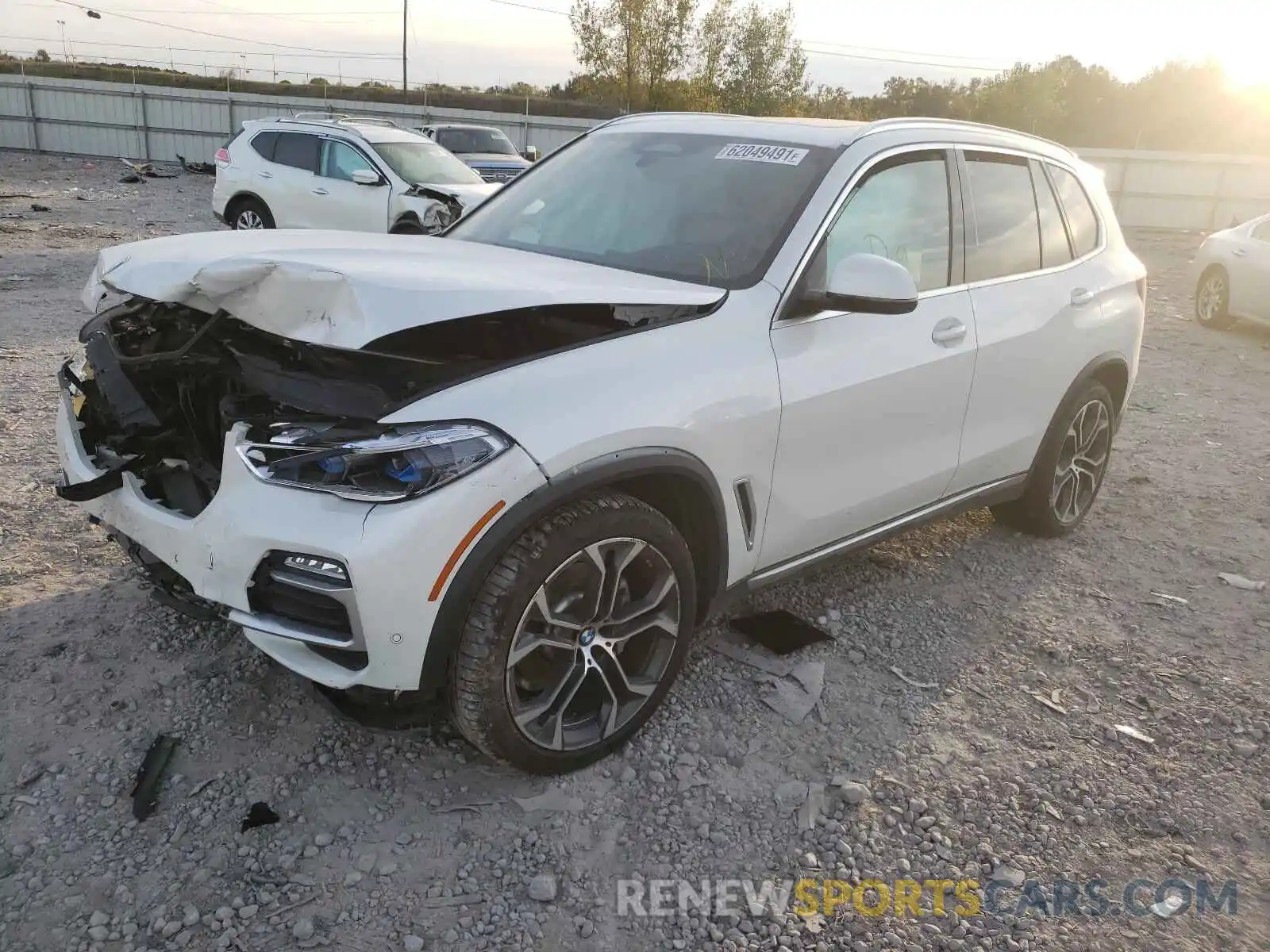 2 Photograph of a damaged car 5UXCR6C00L9C11315 BMW X5 2020