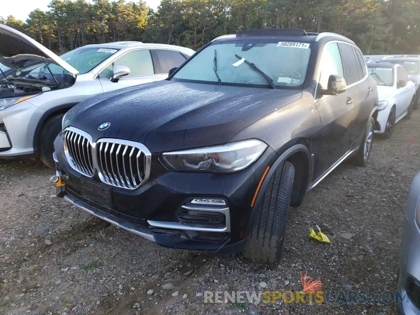 2 Photograph of a damaged car 5UXCR6C00L9C49949 BMW X5 2020