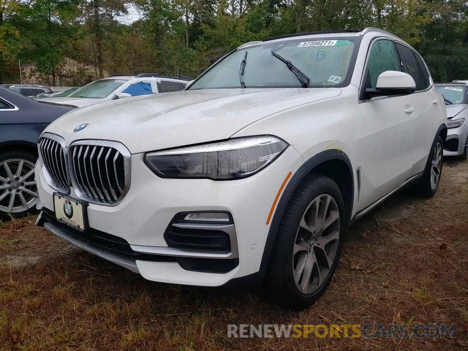 2 Photograph of a damaged car 5UXCR6C00L9D48206 BMW X5 2020