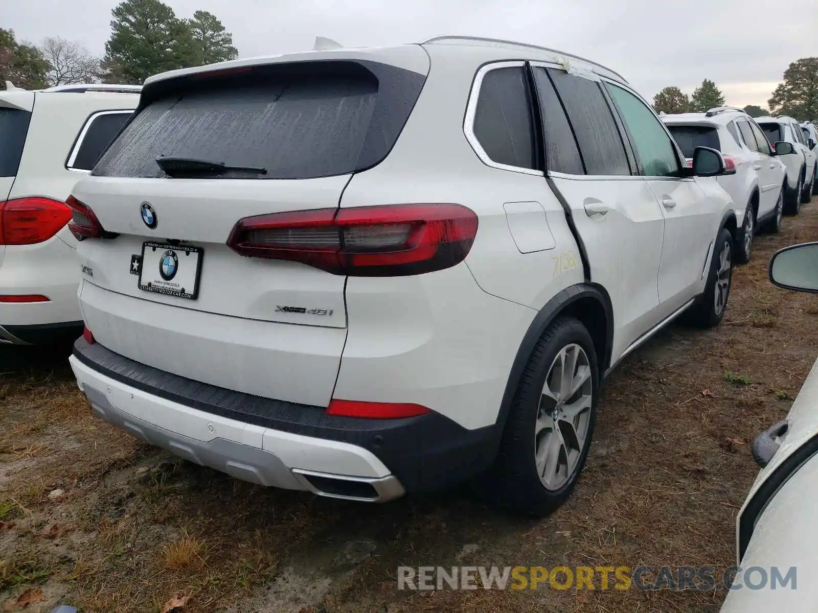 4 Фотография поврежденного автомобиля 5UXCR6C00L9D48206 BMW X5 2020