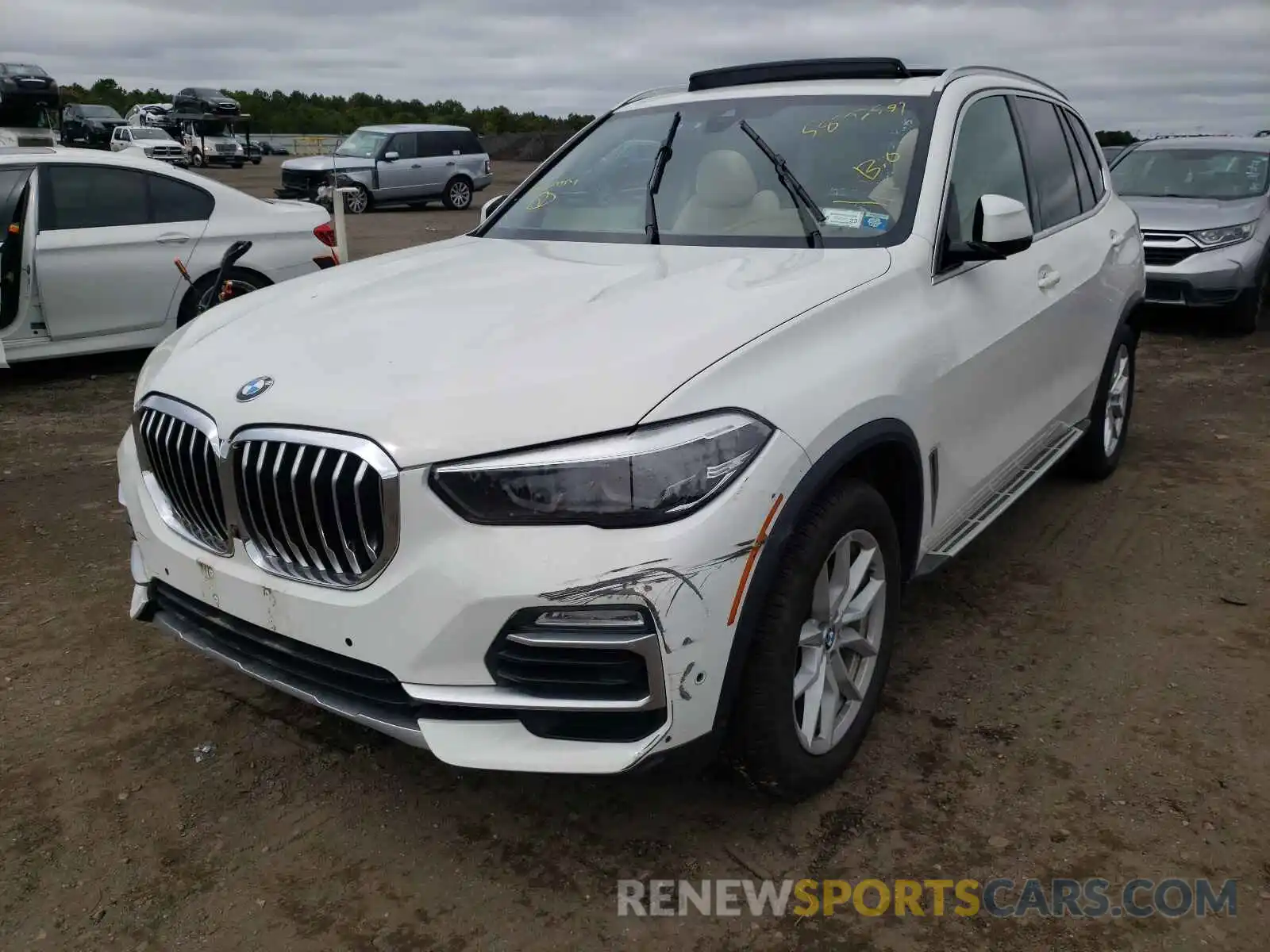 2 Фотография поврежденного автомобиля 5UXCR6C00LLL74997 BMW X5 2020