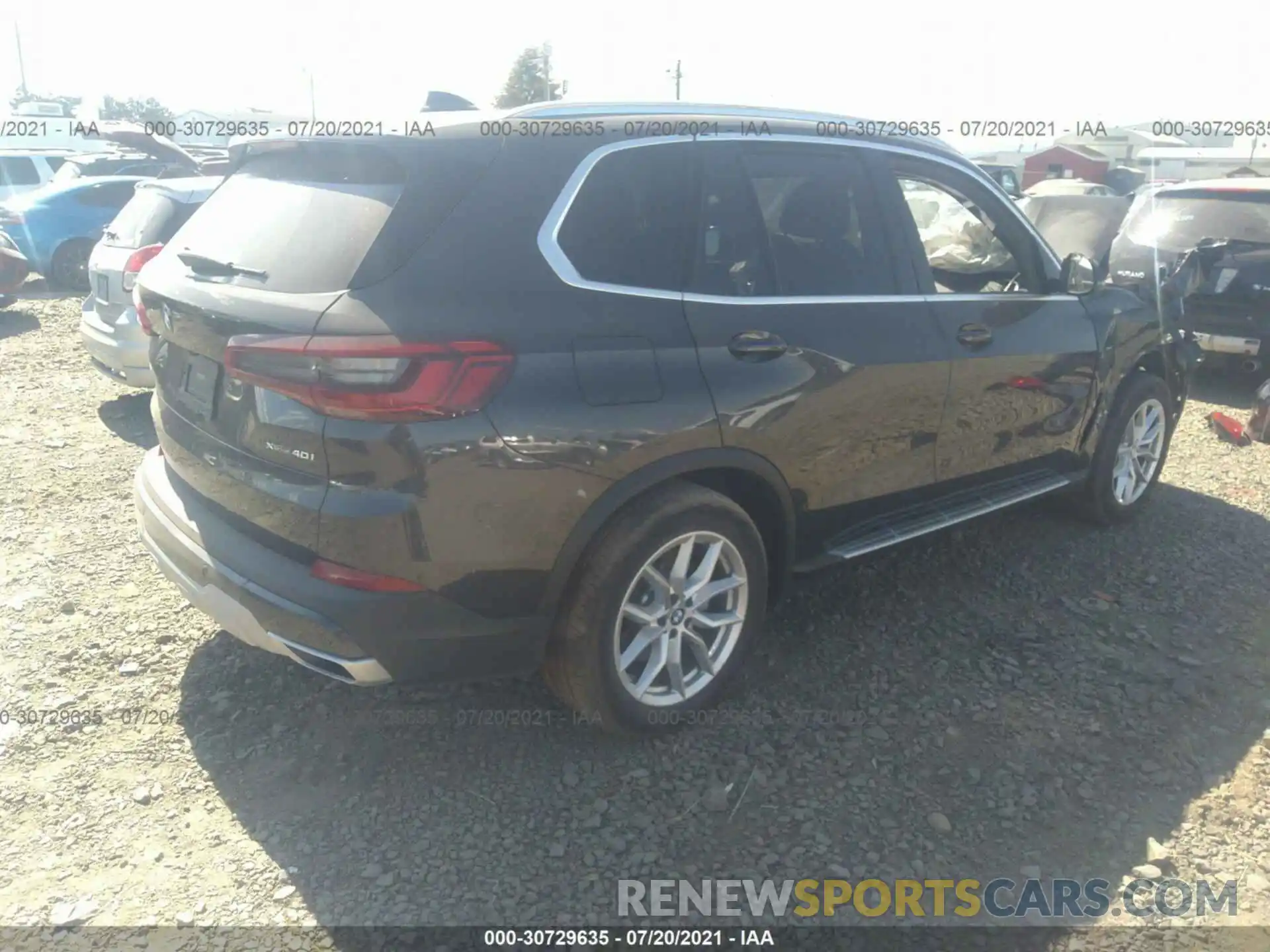 4 Фотография поврежденного автомобиля 5UXCR6C00LLL82355 BMW X5 2020