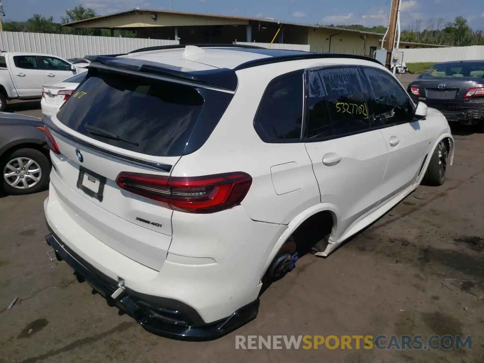 4 Фотография поврежденного автомобиля 5UXCR6C01L9B02703 BMW X5 2020