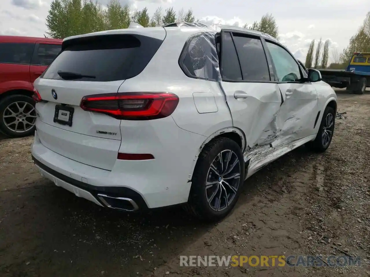 4 Фотография поврежденного автомобиля 5UXCR6C01L9B64974 BMW X5 2020