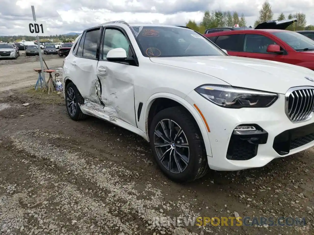 9 Фотография поврежденного автомобиля 5UXCR6C01L9B64974 BMW X5 2020