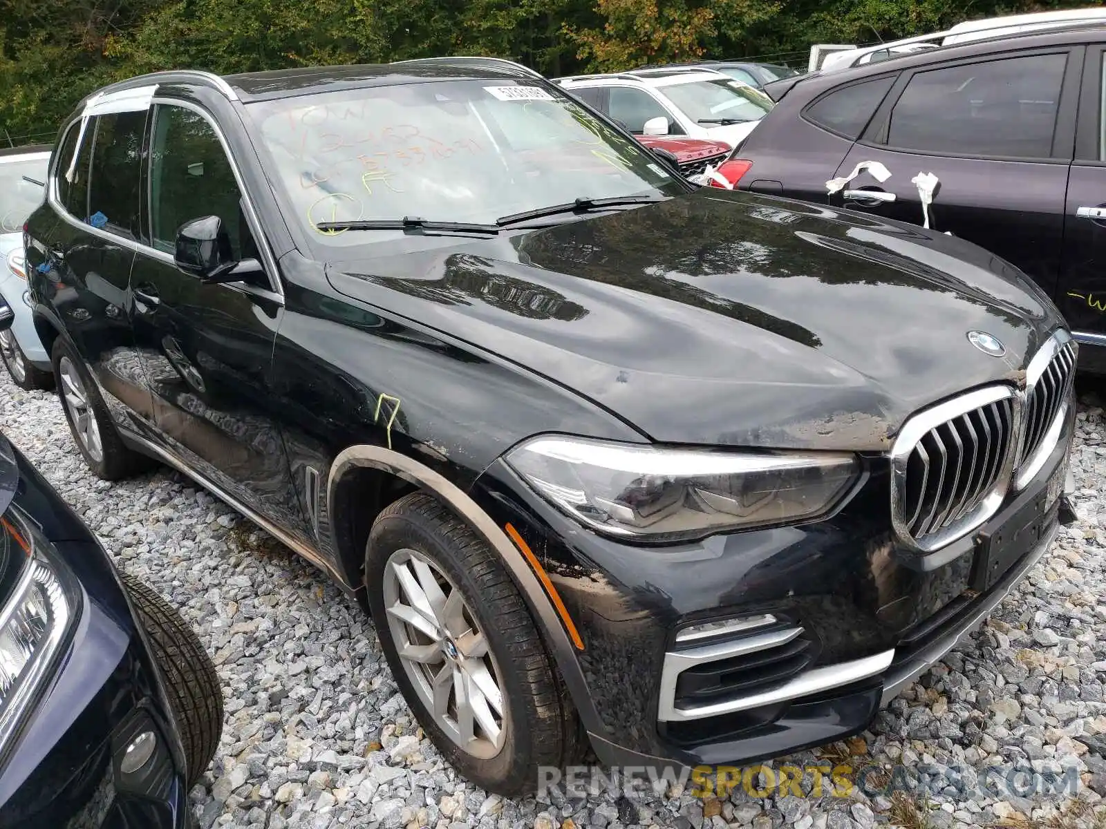 1 Photograph of a damaged car 5UXCR6C01L9C02462 BMW X5 2020