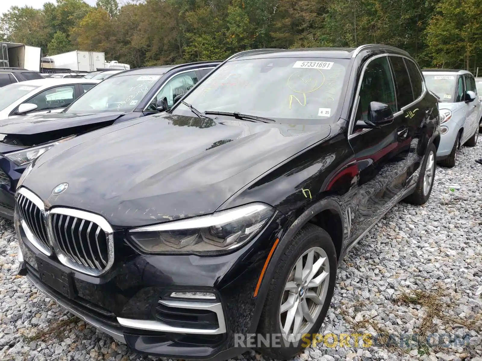 2 Photograph of a damaged car 5UXCR6C01L9C02462 BMW X5 2020