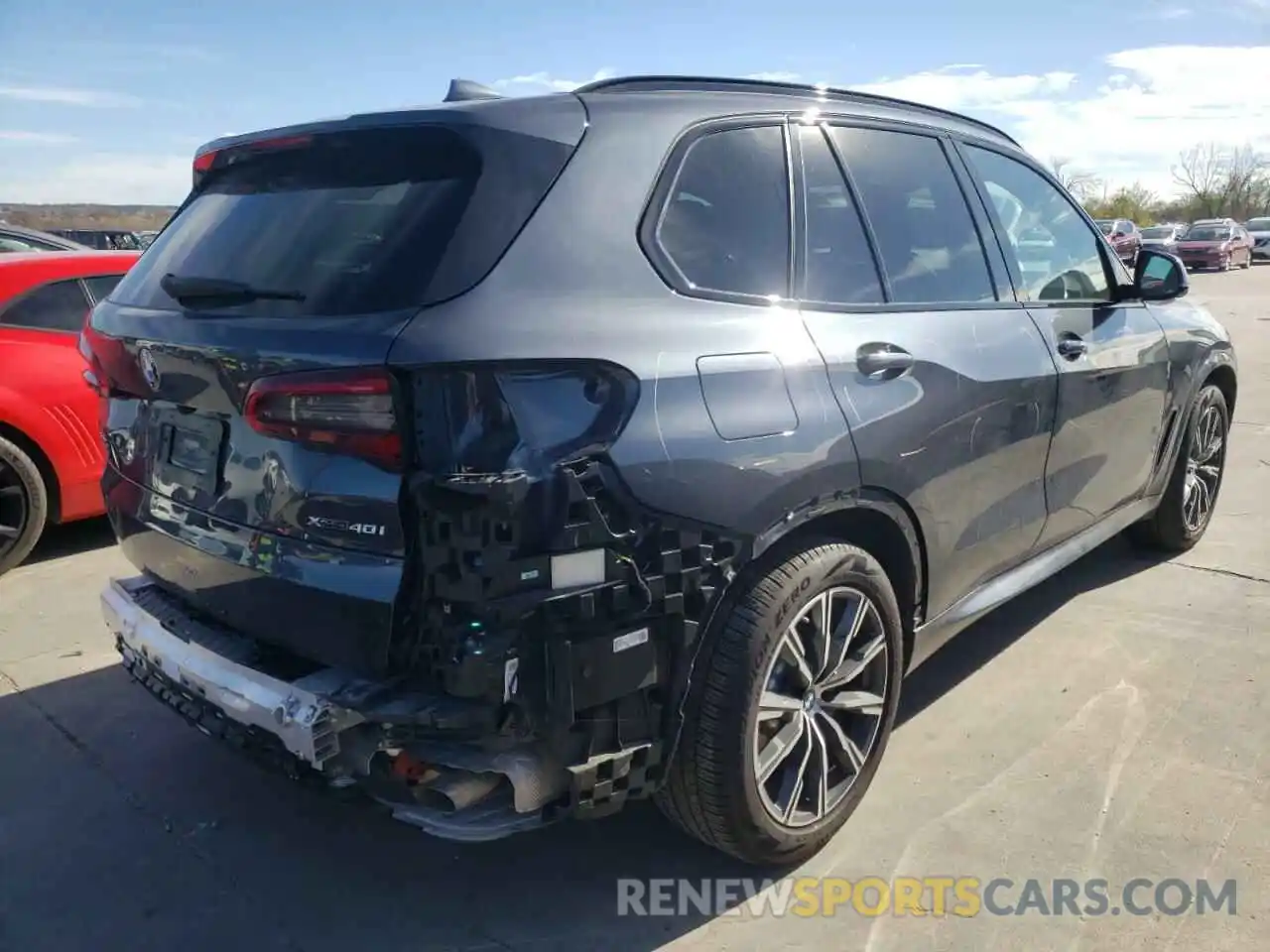 4 Фотография поврежденного автомобиля 5UXCR6C01L9C12912 BMW X5 2020