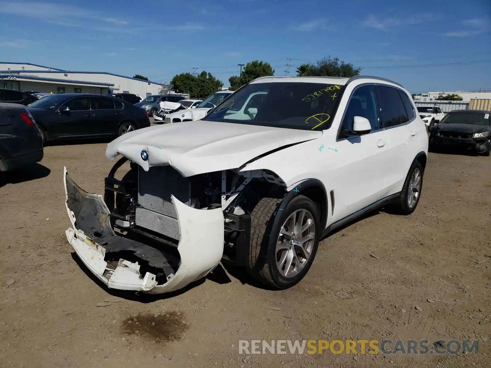 2 Photograph of a damaged car 5UXCR6C01L9C47028 BMW X5 2020