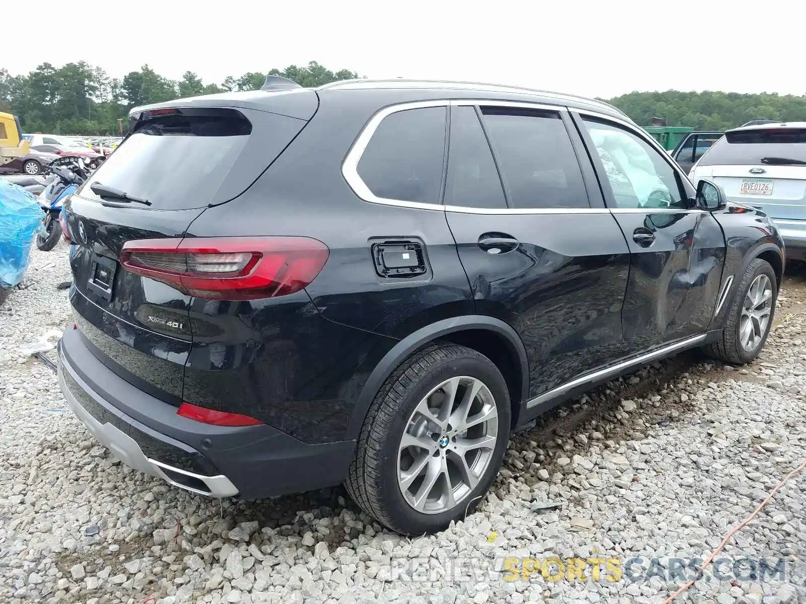 4 Фотография поврежденного автомобиля 5UXCR6C01L9C59826 BMW X5 2020