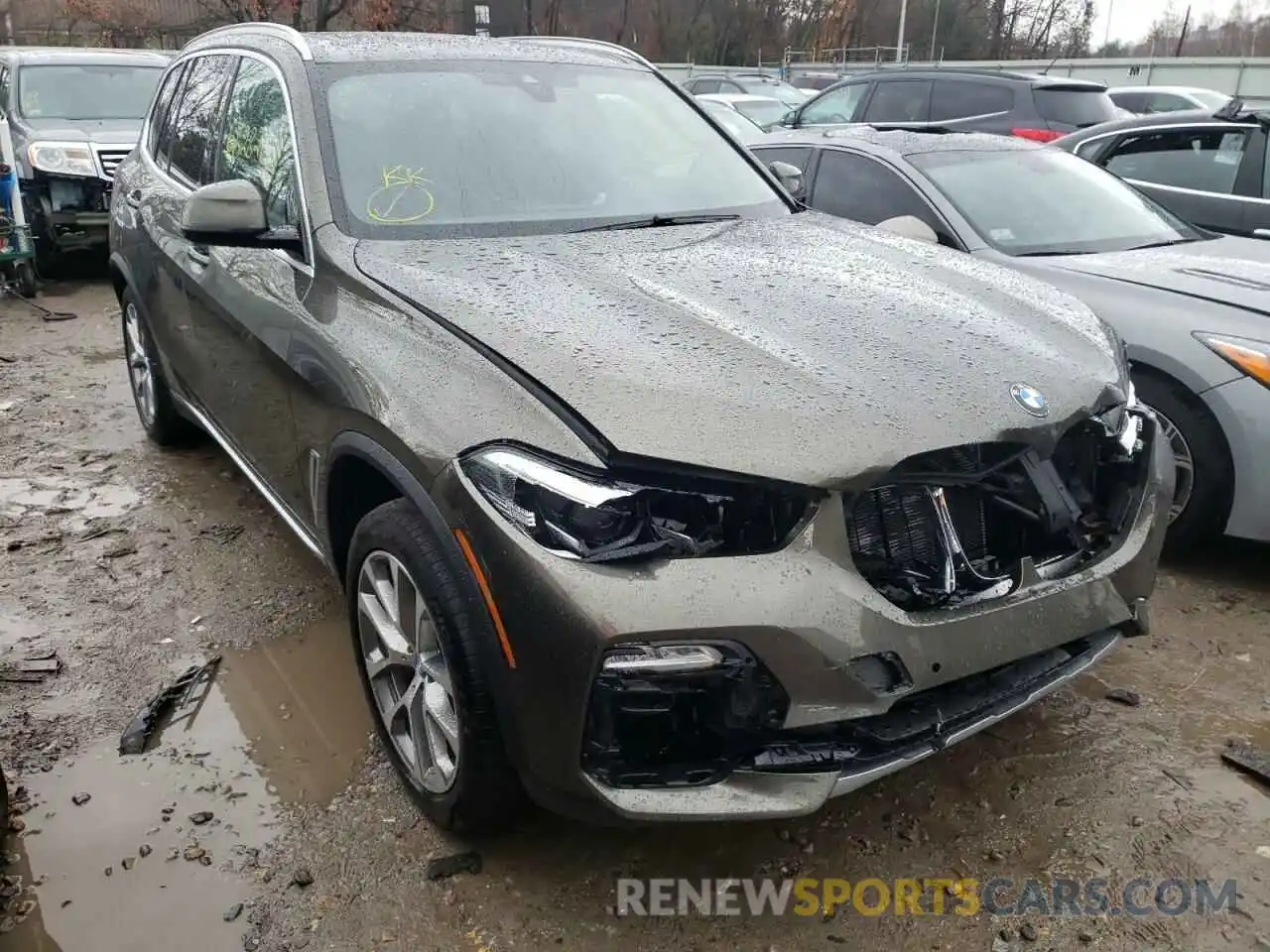 1 Photograph of a damaged car 5UXCR6C01L9C65884 BMW X5 2020