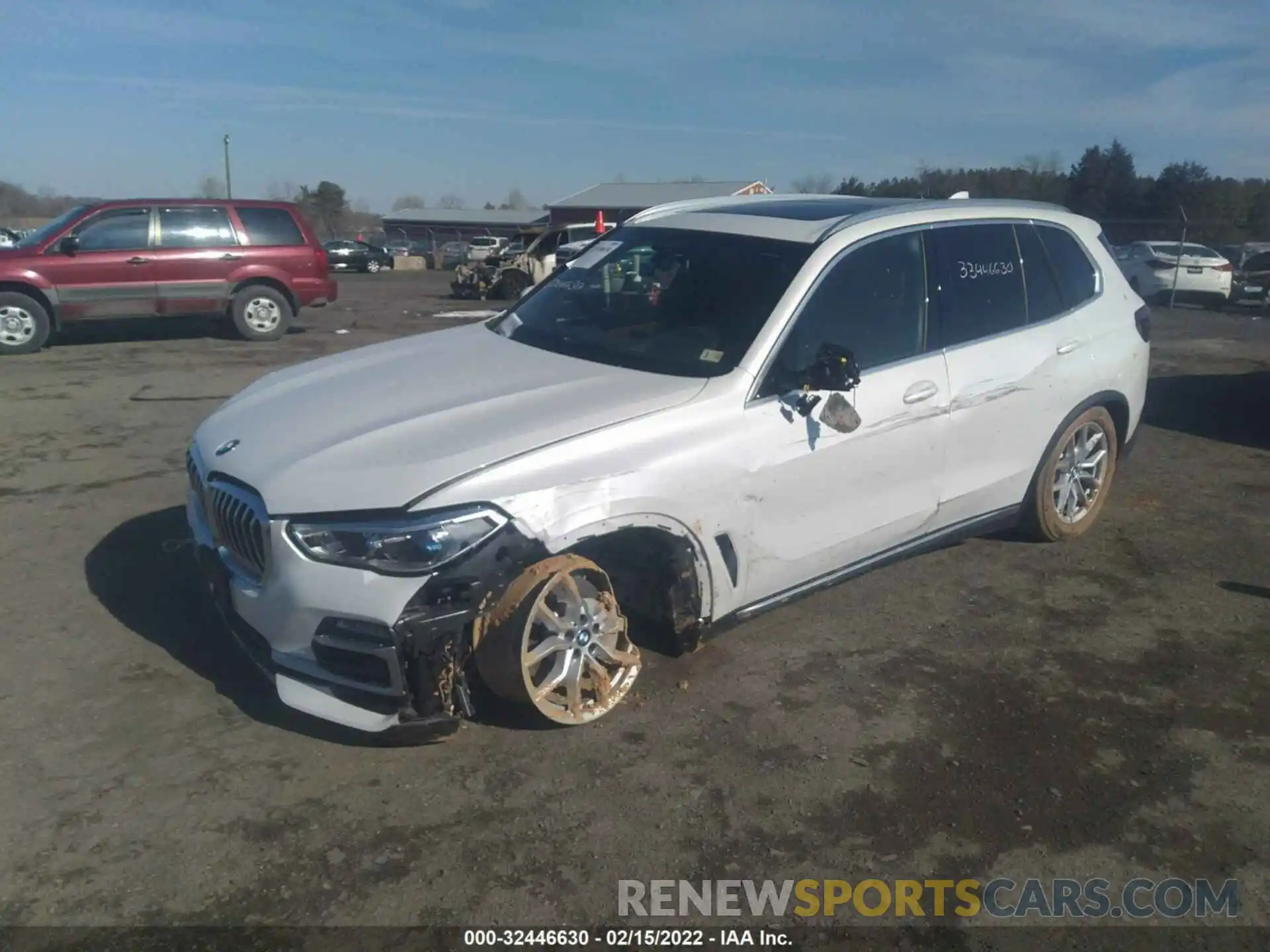 2 Photograph of a damaged car 5UXCR6C01L9C76822 BMW X5 2020