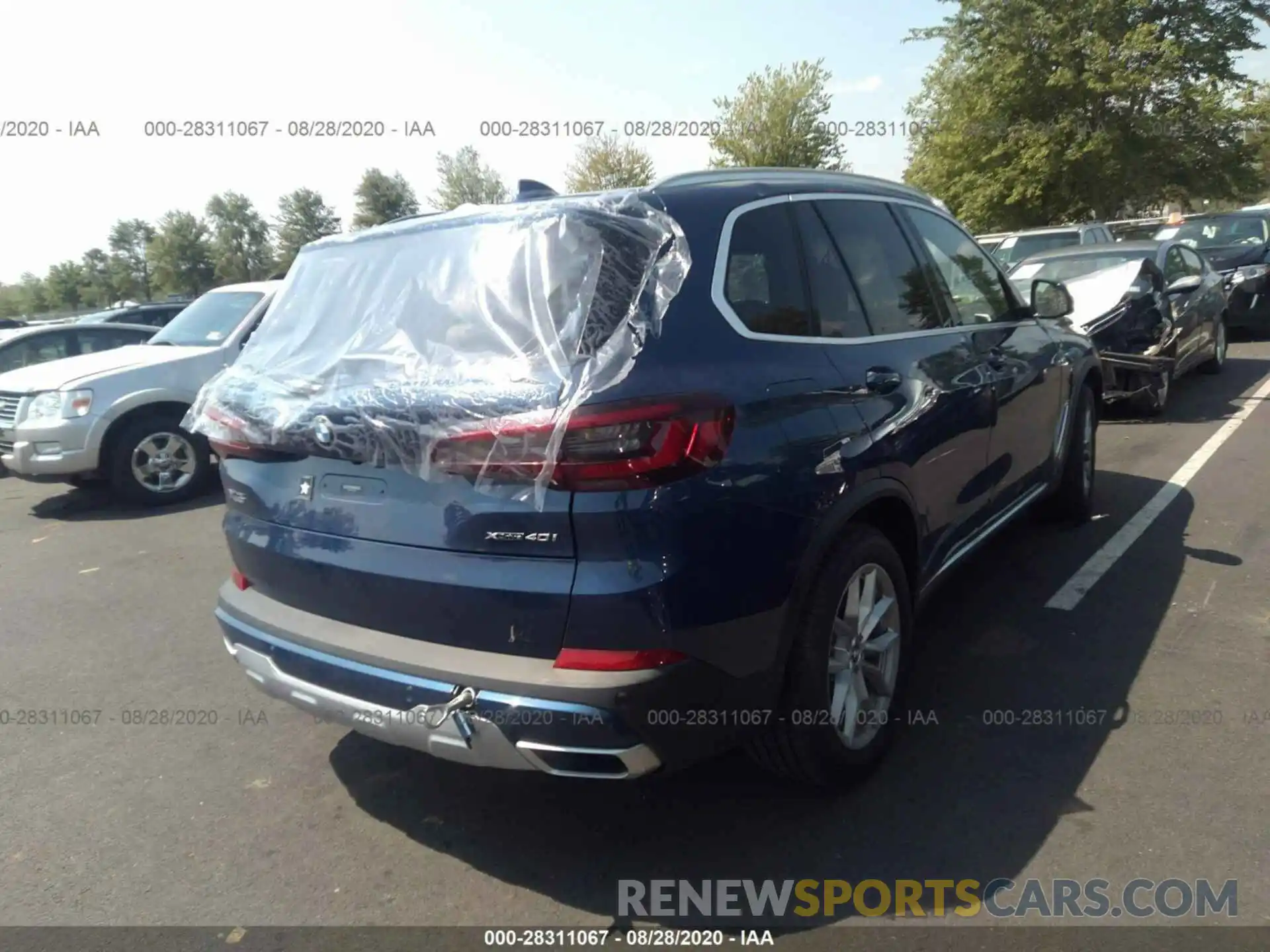 4 Фотография поврежденного автомобиля 5UXCR6C01L9C83768 BMW X5 2020