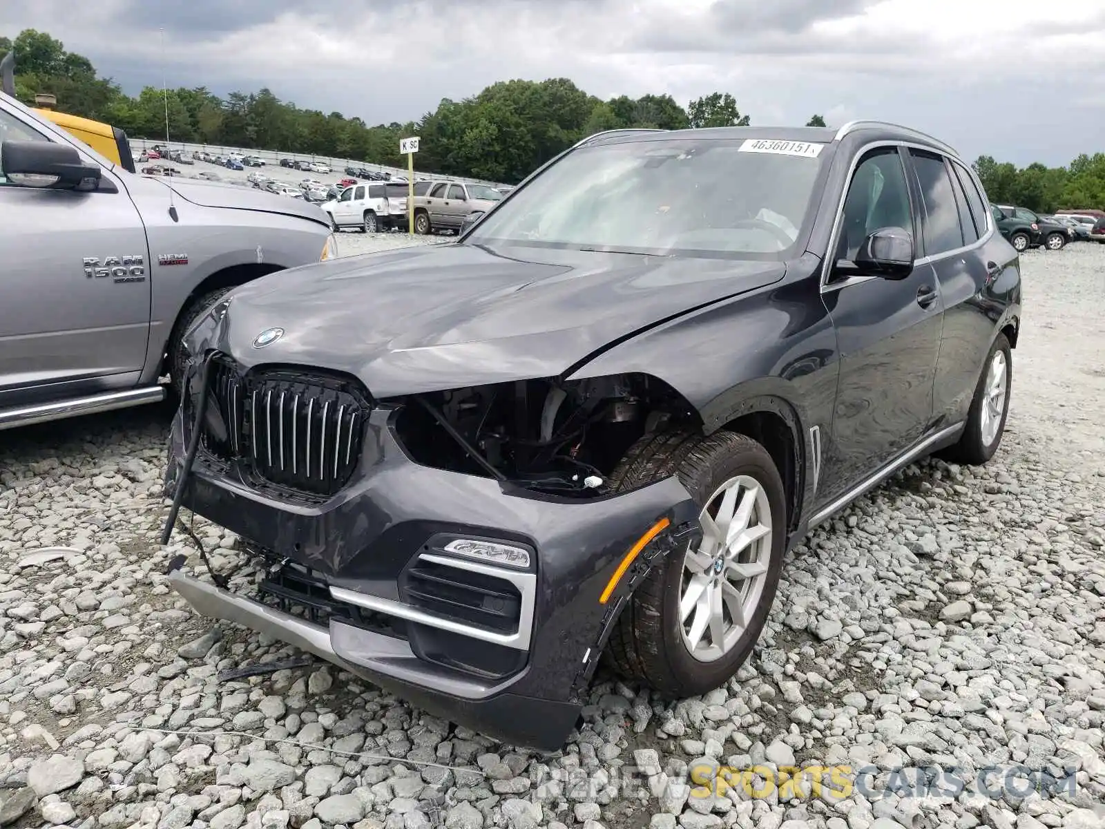 2 Photograph of a damaged car 5UXCR6C01L9D65600 BMW X5 2020