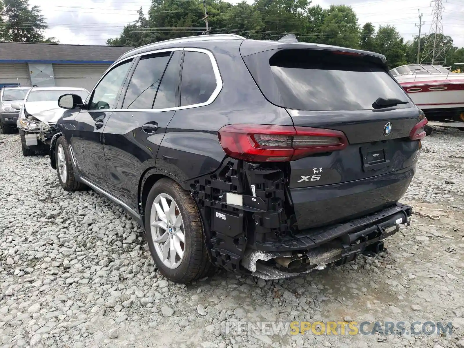 3 Photograph of a damaged car 5UXCR6C01L9D65600 BMW X5 2020