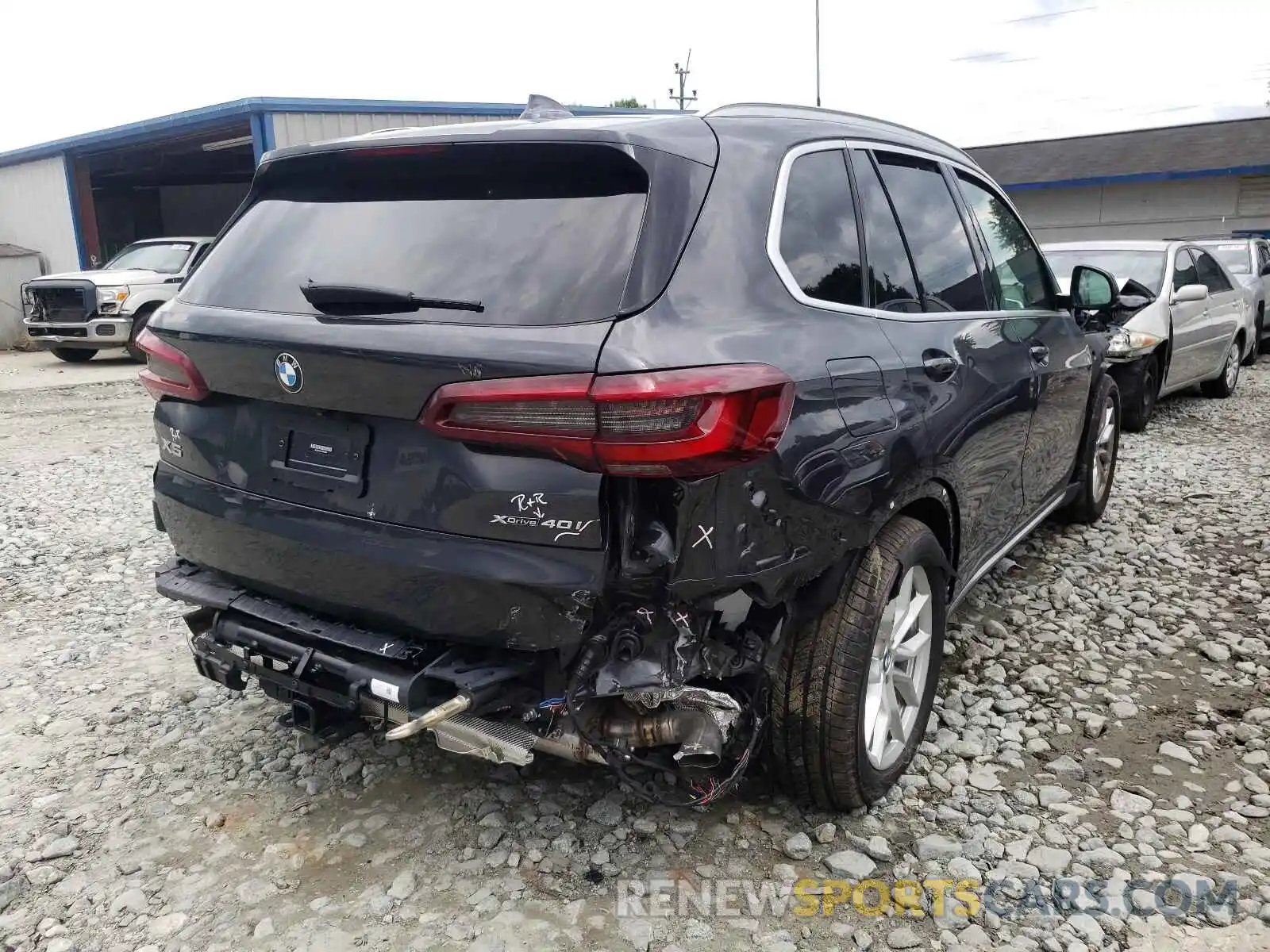 4 Фотография поврежденного автомобиля 5UXCR6C01L9D65600 BMW X5 2020