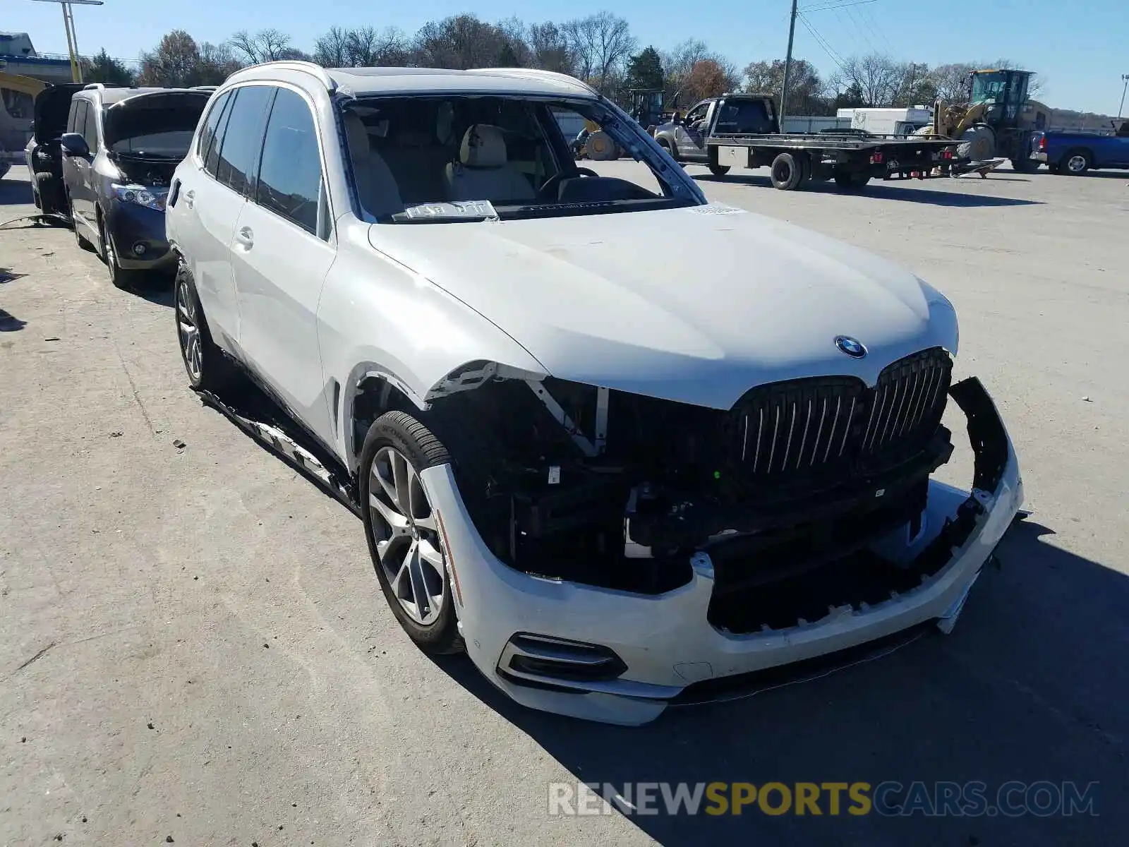 1 Photograph of a damaged car 5UXCR6C02L9B38576 BMW X5 2020