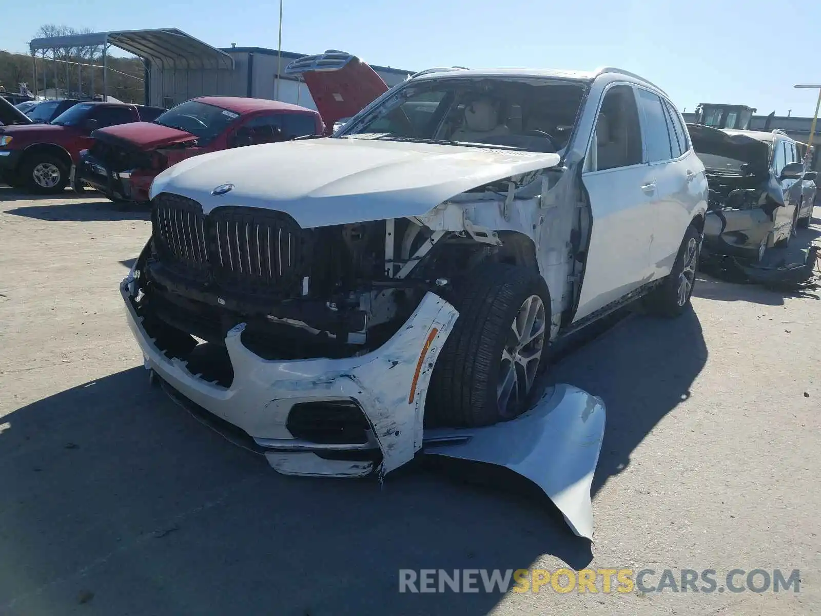 2 Photograph of a damaged car 5UXCR6C02L9B38576 BMW X5 2020