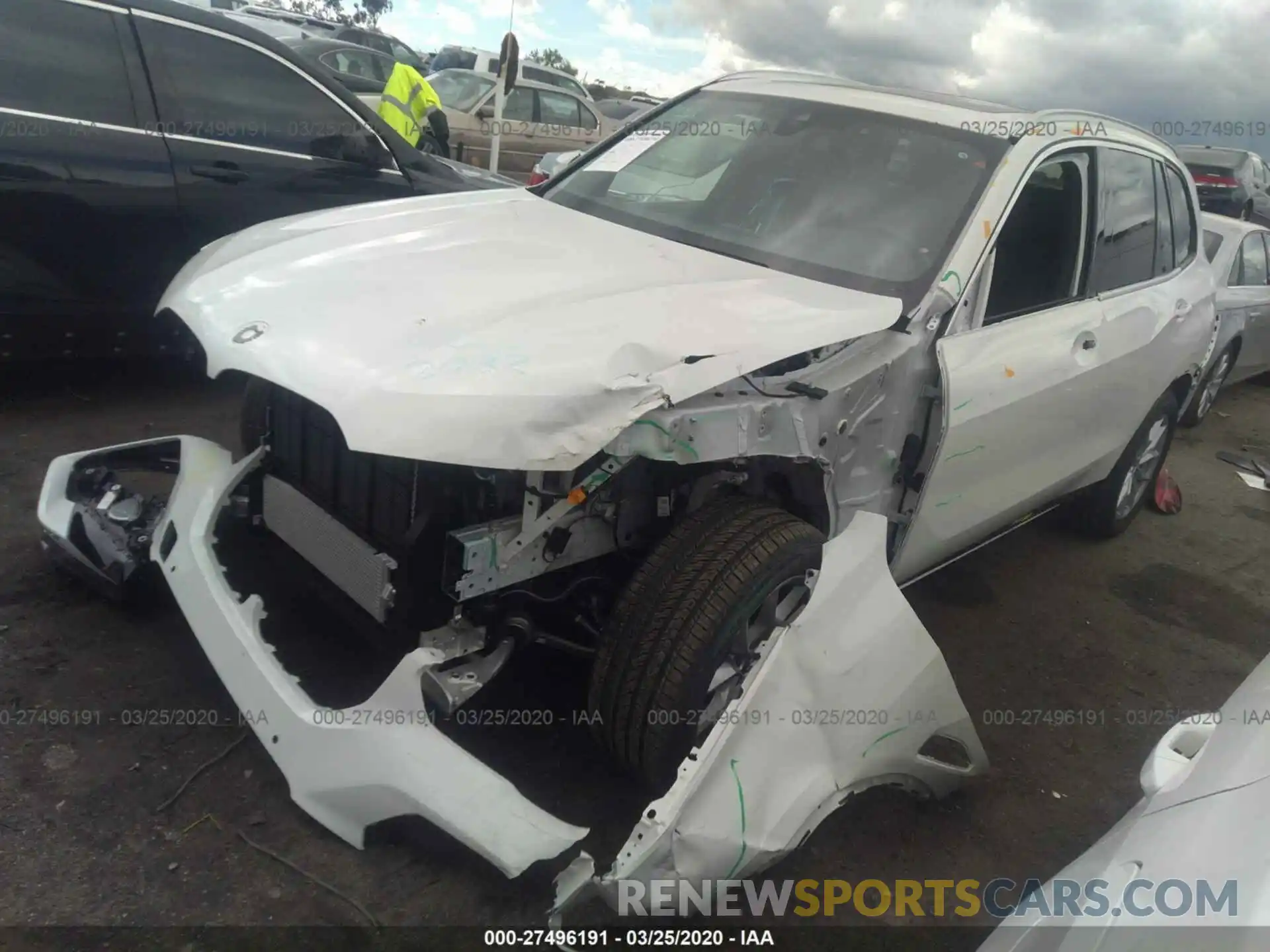 2 Photograph of a damaged car 5UXCR6C02L9B43194 BMW X5 2020